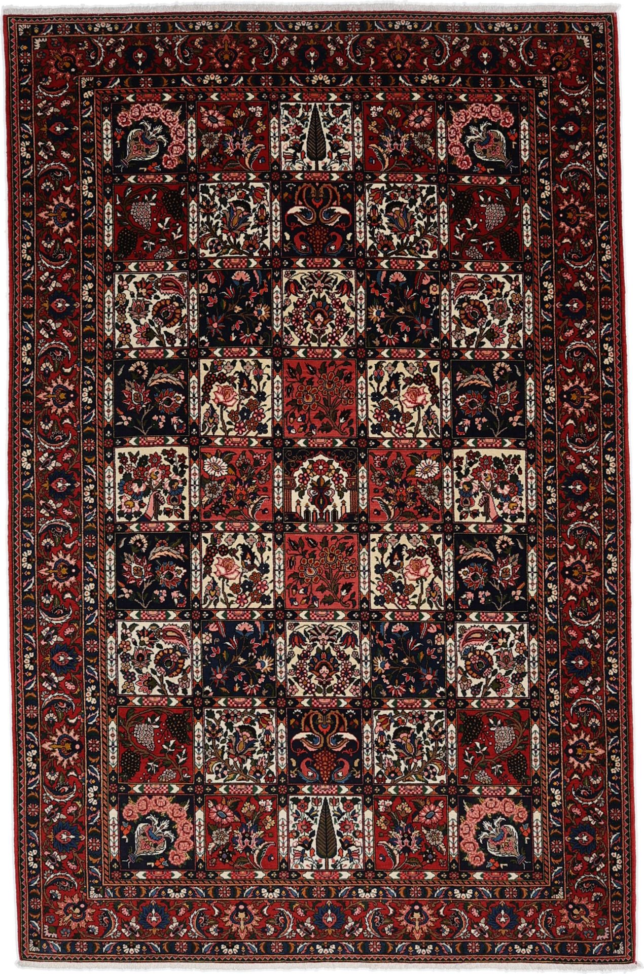 Bakhtiari Persian Rug 207 × 320 cm in Wool, hand-knotted
