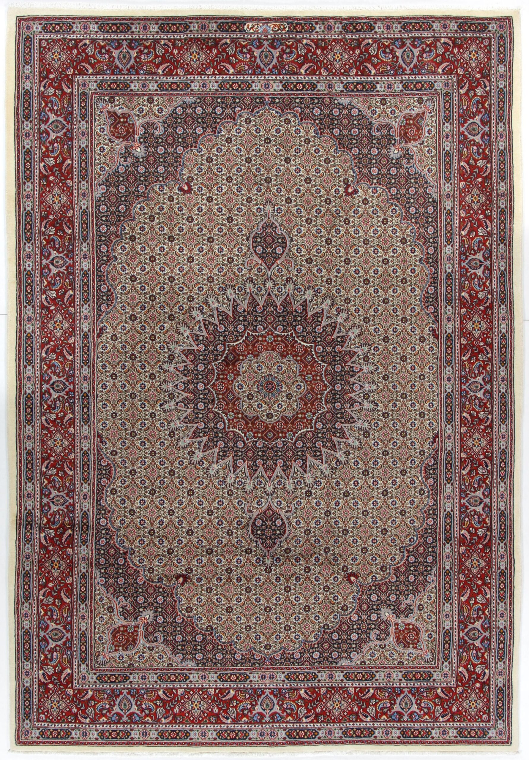 Moud Persian Rug 208 × 303 cm in Wool, hand-knotted