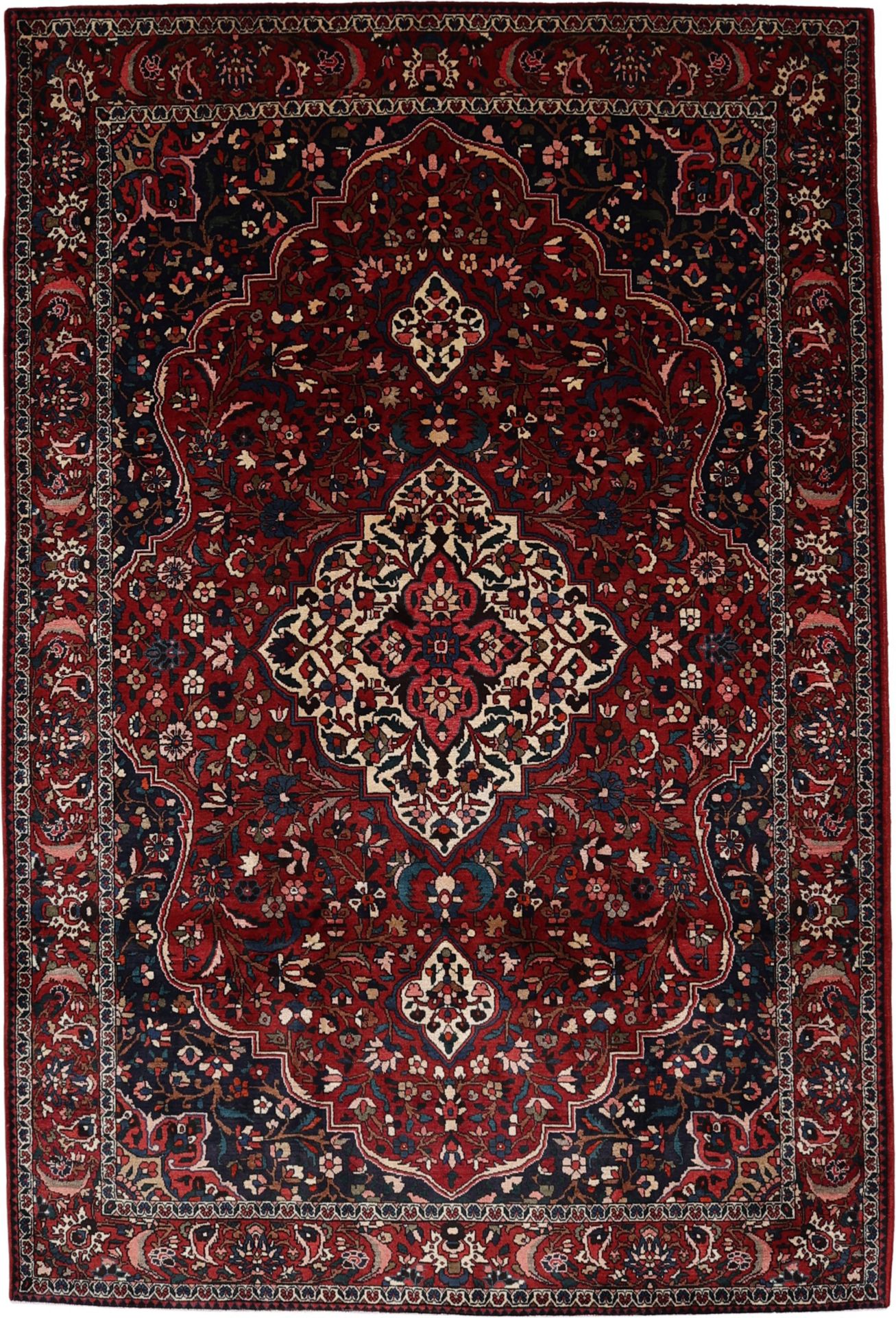Bakhtiari Persian Rug 210 × 315 cm in Wool, hand-knotted