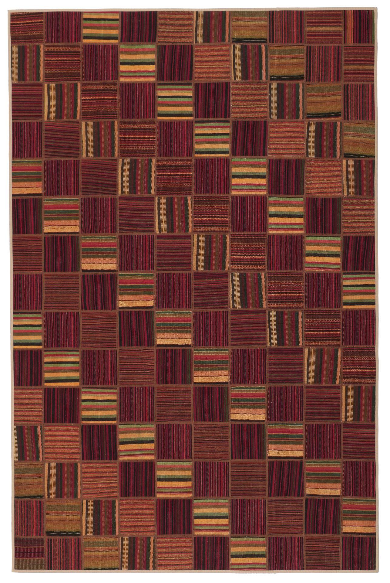 Hand-Woven Kilim Persian Rug, 191 × 292 cm, Wool