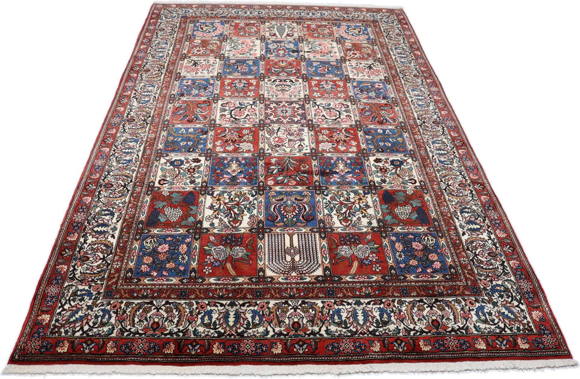 Alternative view of Hand-Knotted Bakhtiari Persian Rug, 200 × 310 cm, Wool