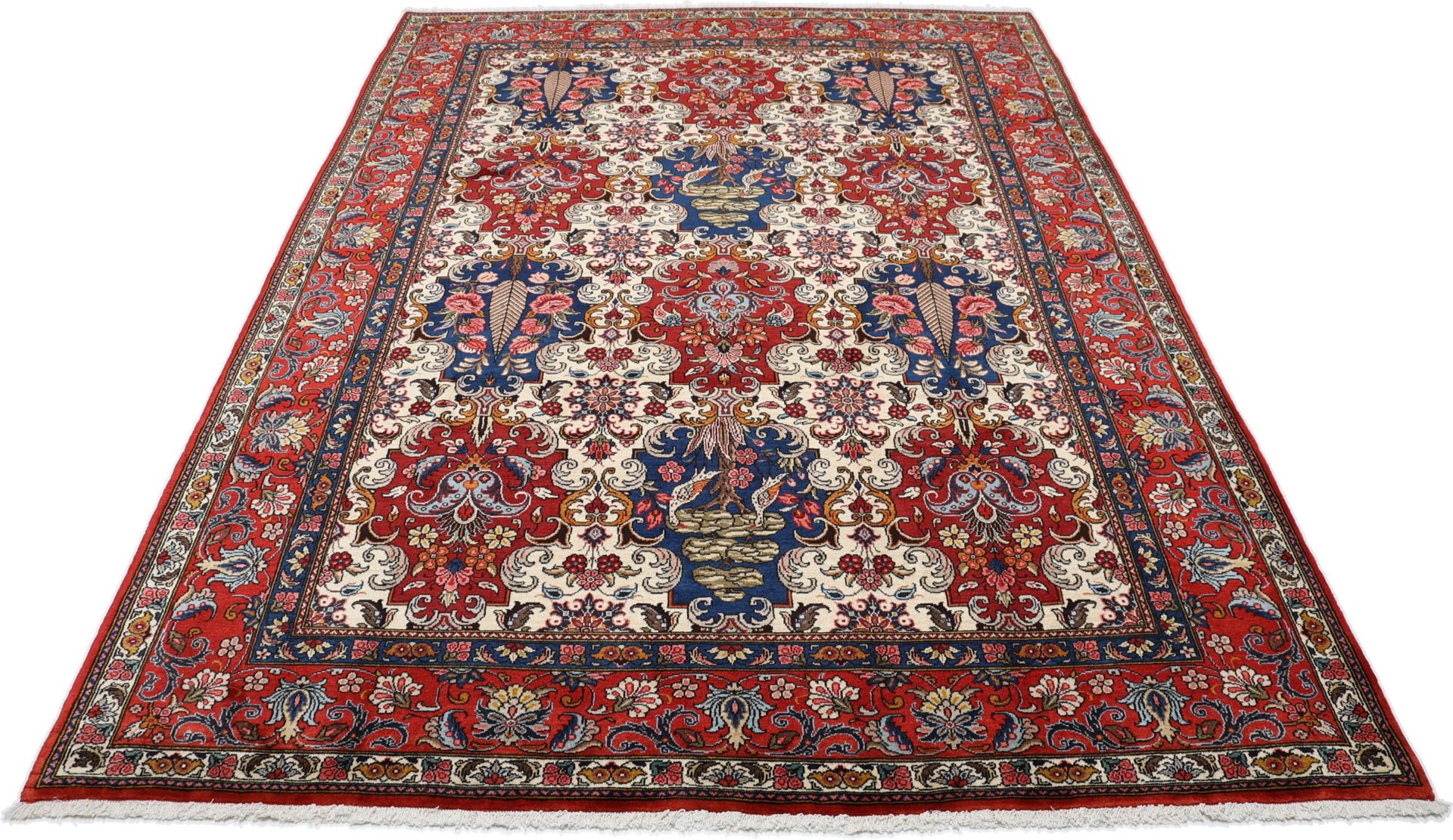 Alternative view of Wool Bakhtiari Persian Rug 211 × 295 cm, hand-knotted