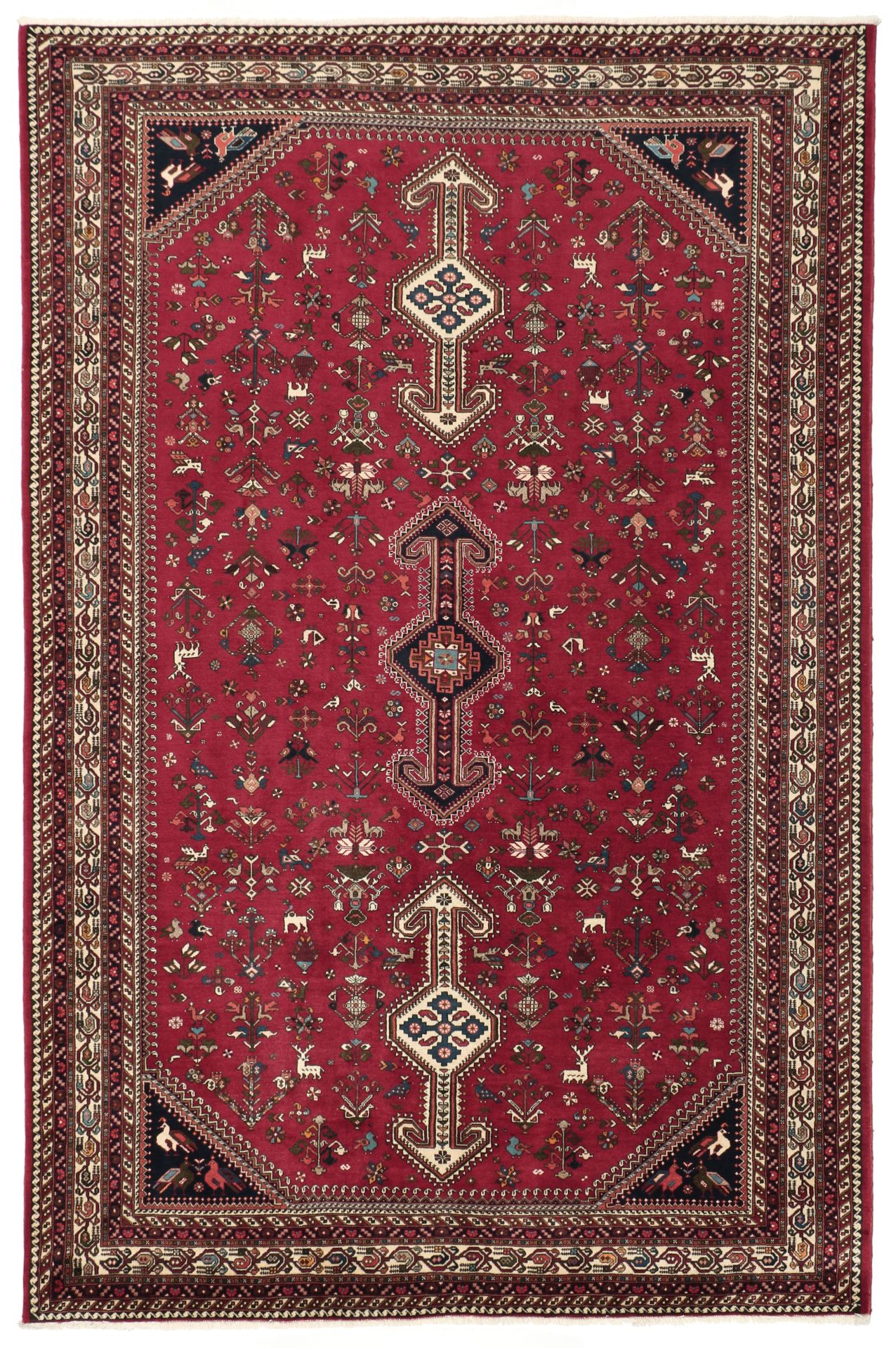 Persian Rug 200 × 304 cm in Wool, hand-knotted