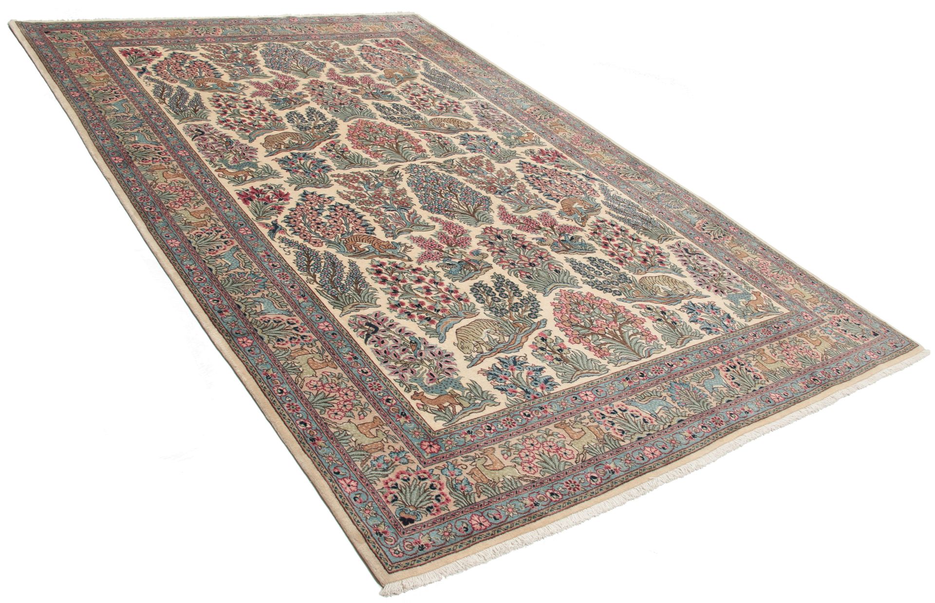 Alternative view of Hand-Knotted Sarouk Persian Rug, 202 × 306 cm, Wool