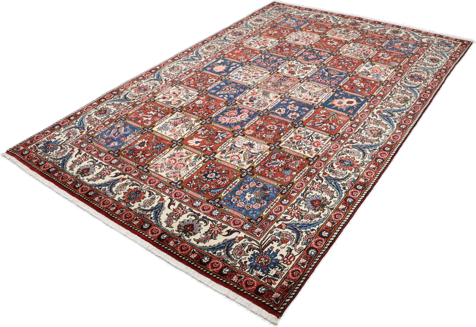 Wool Bakhtiari Persian Rug 205 × 302 cm, hand-knotted - Image 3