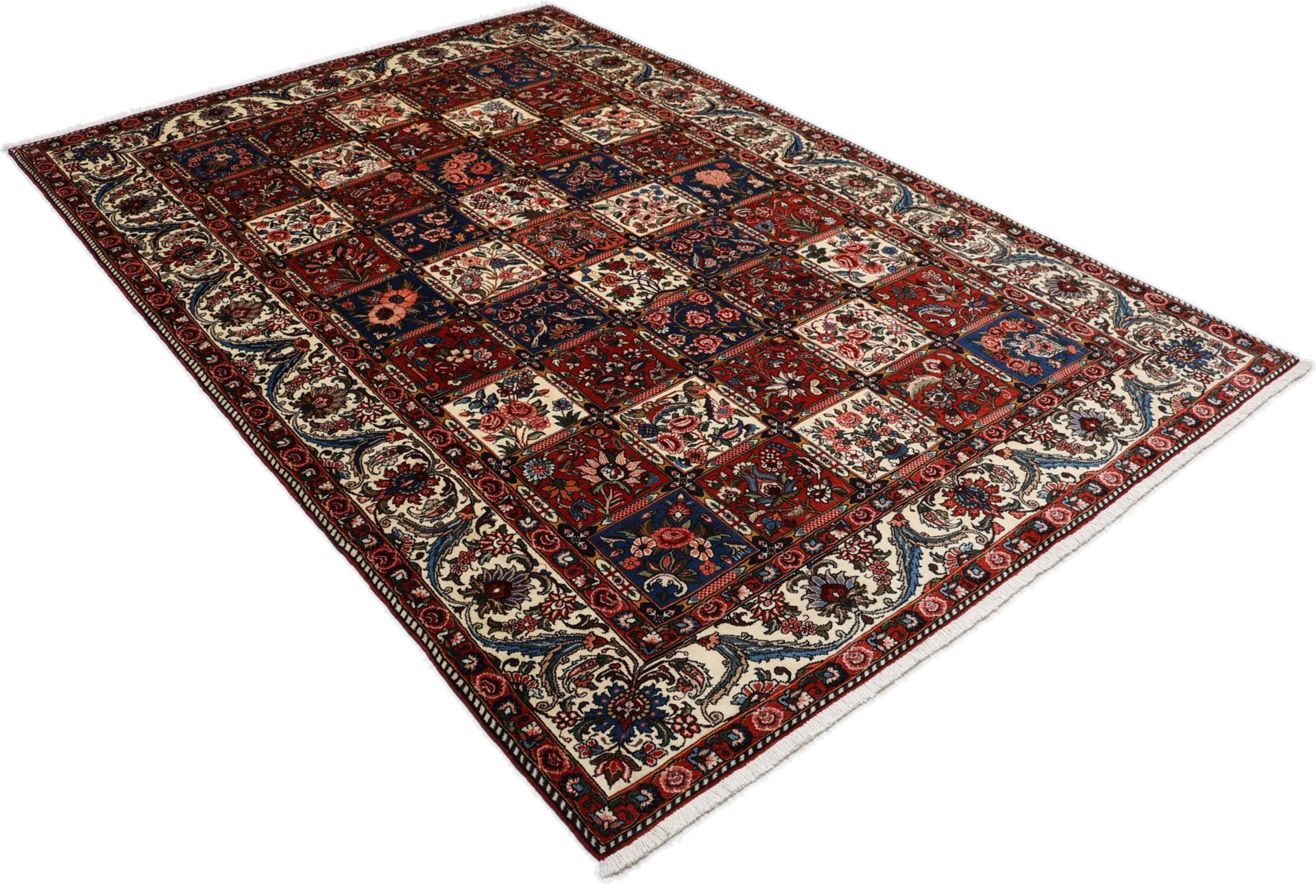 Wool Bakhtiari Persian Rug 205 × 302 cm, hand-knotted - Image 4