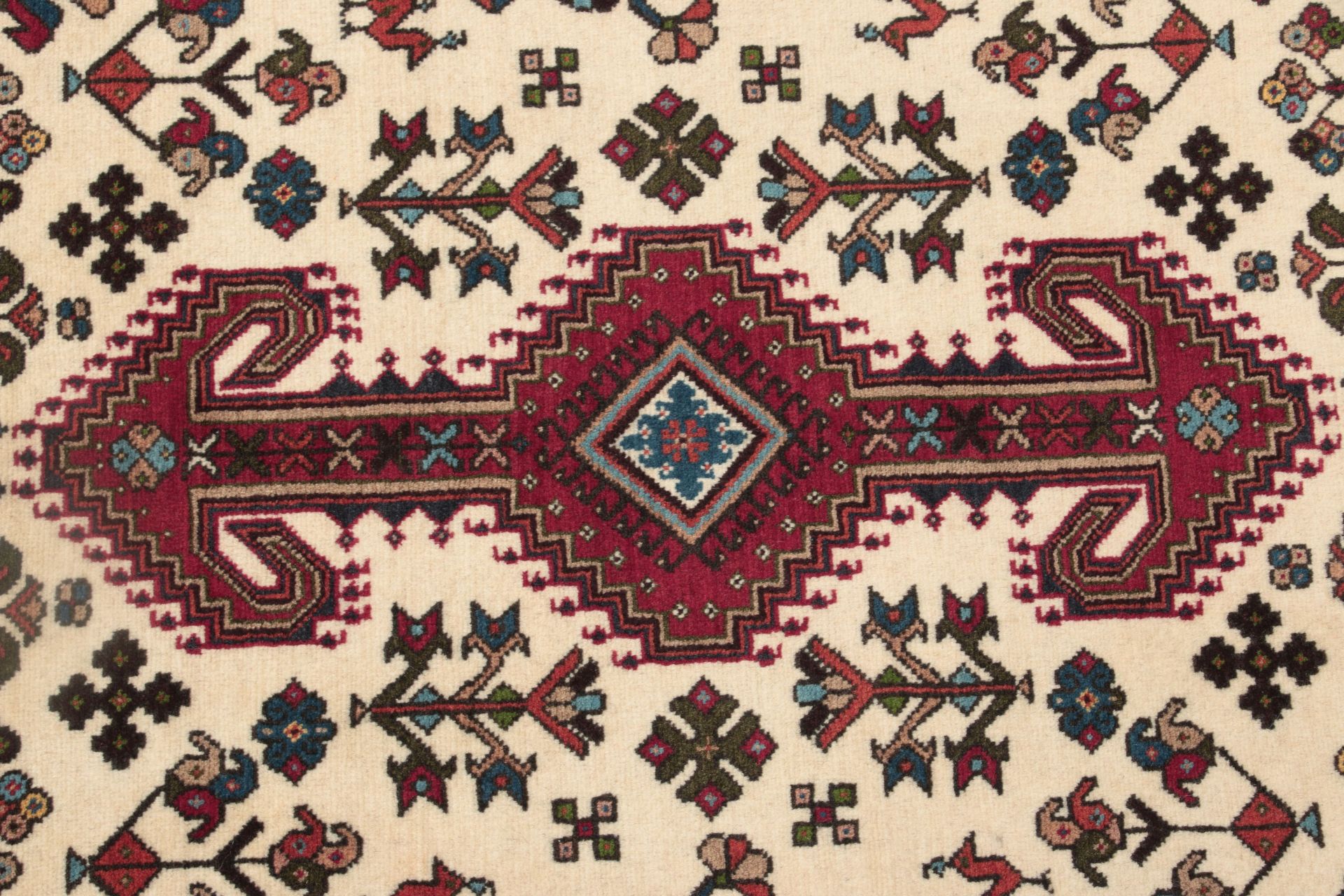 Wool Persian Rug 200 × 310 cm, hand-knotted - Image 3