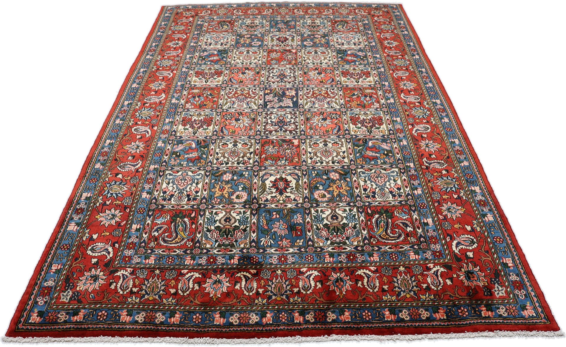 Alternative view of Hand-Knotted Bakhtiari Persian Rug, 205 × 312 cm, Wool