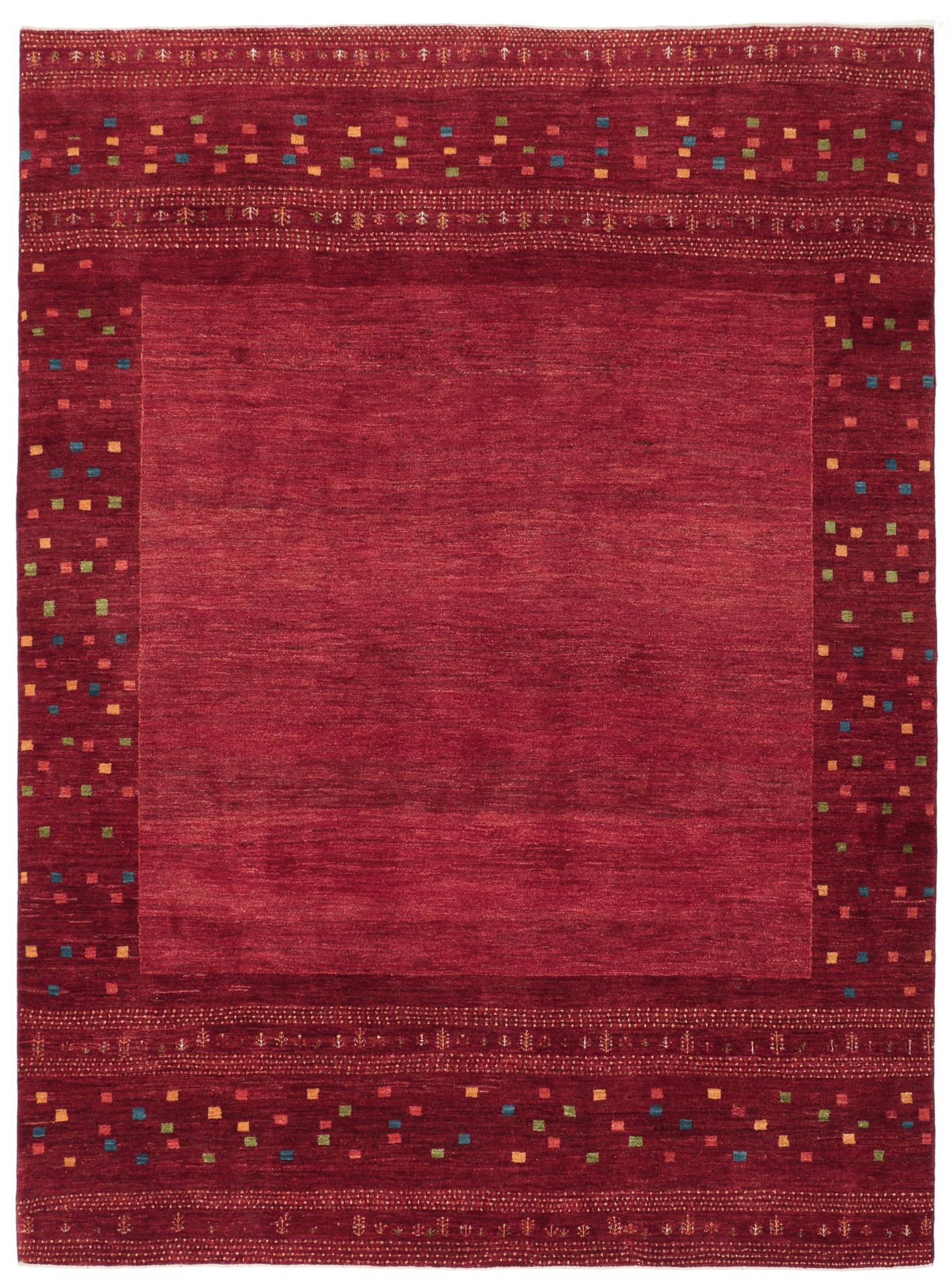 Persian Rug 218 × 295 cm in Wool, hand-knotted