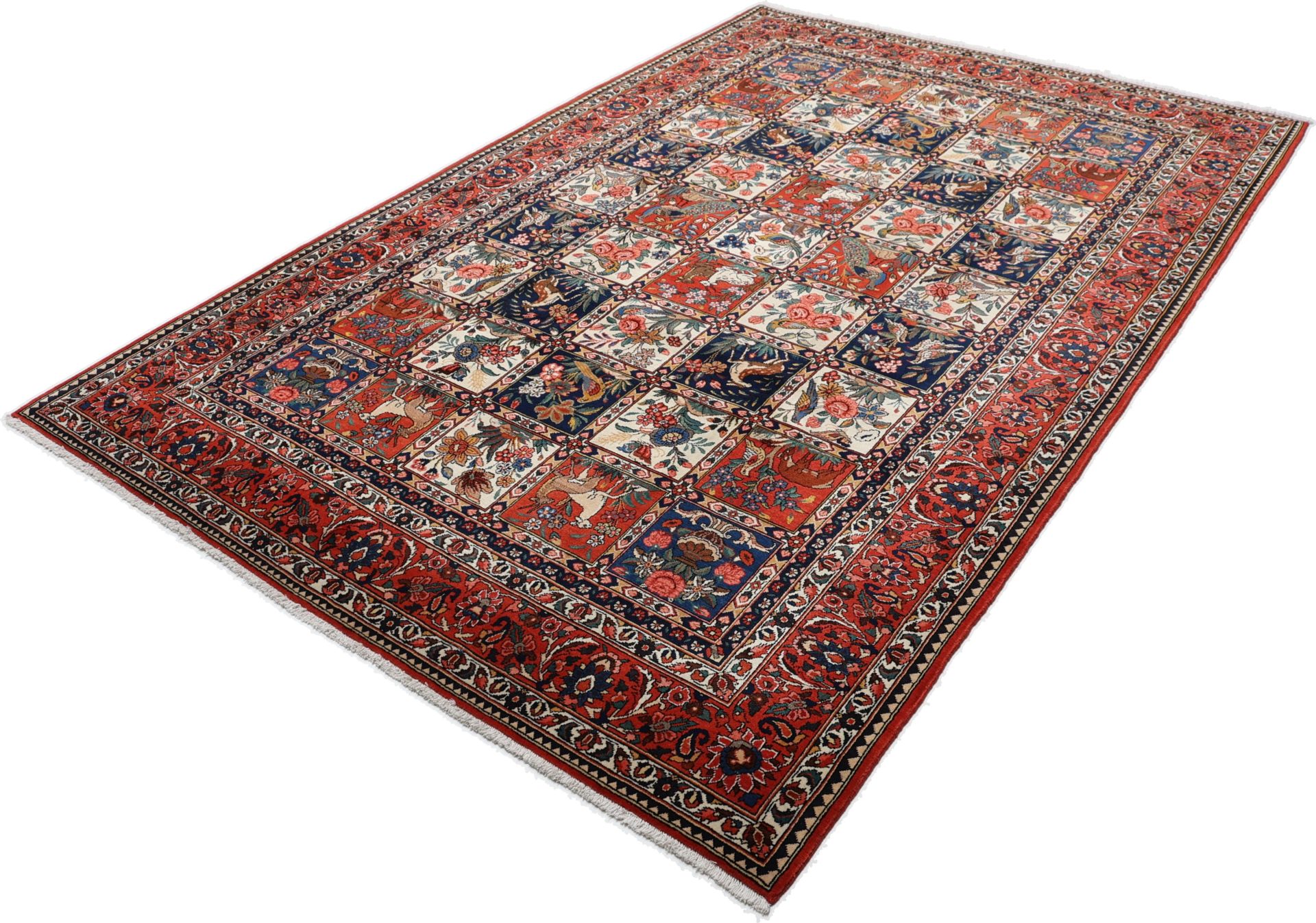 Wool Bakhtiari Persian Rug 215 × 323 cm, hand-knotted - Image 3