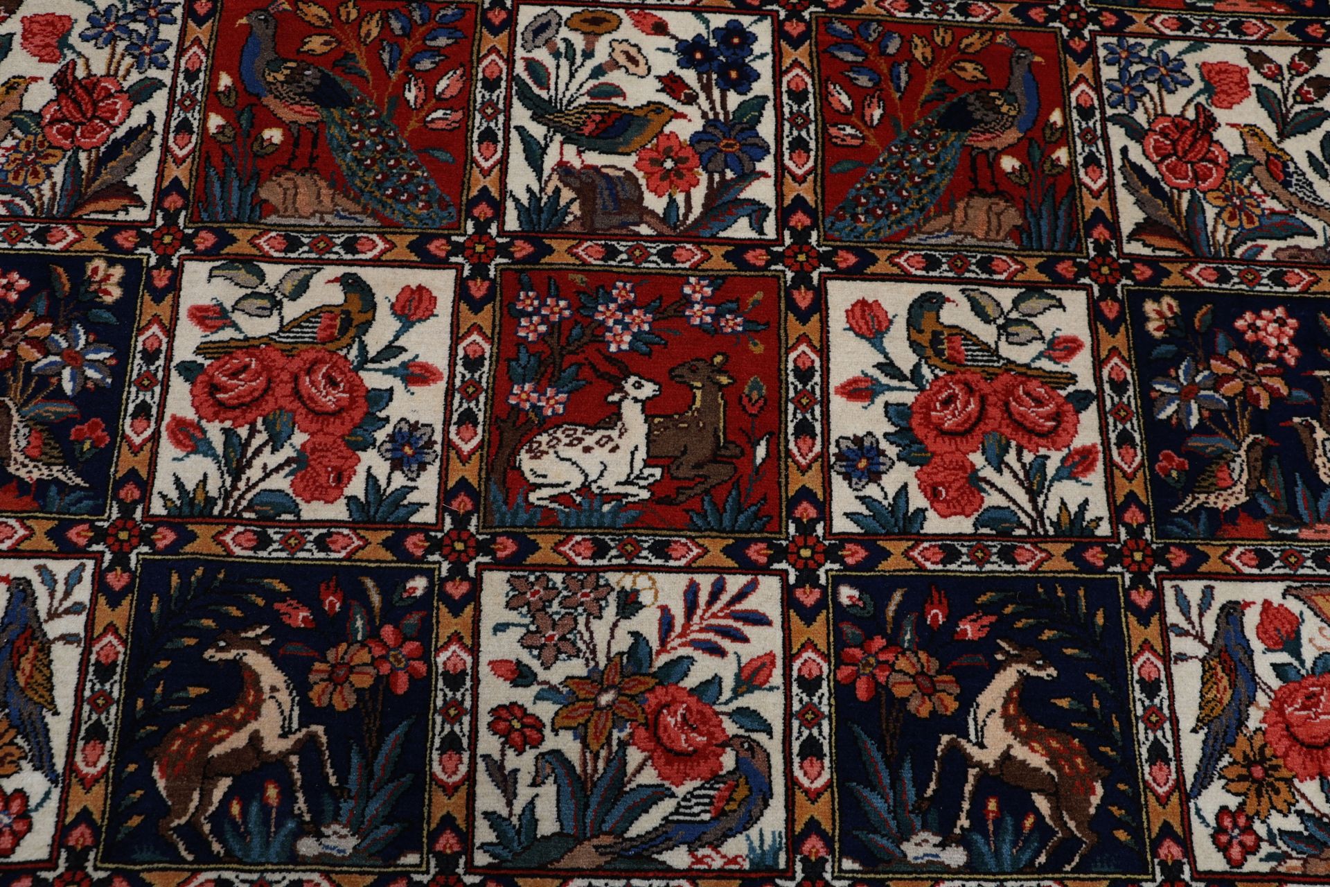 Wool Bakhtiari Persian Rug 215 × 323 cm, hand-knotted - Image 9