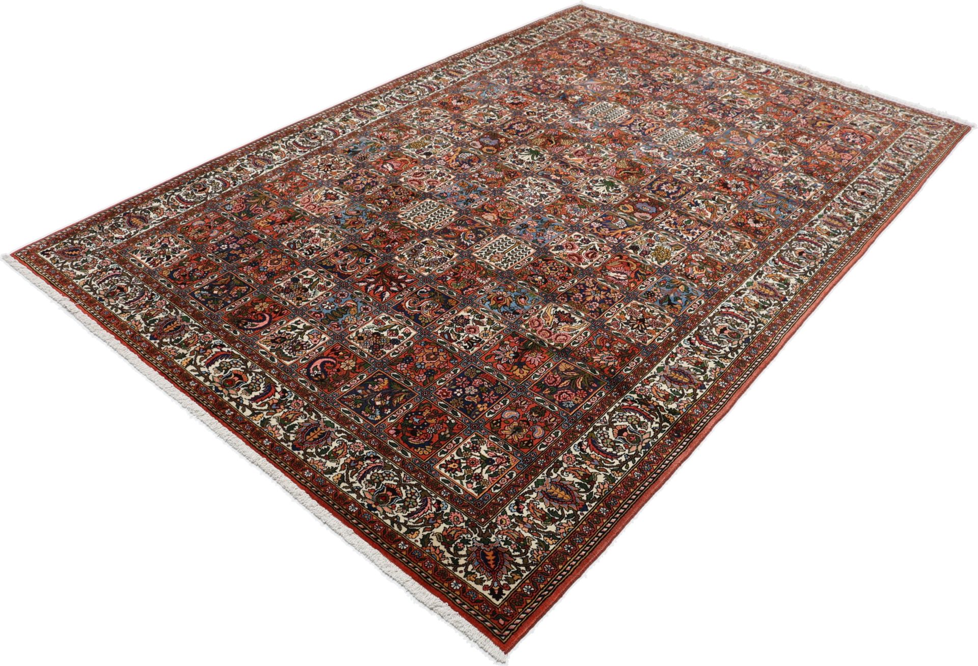 Wool Bakhtiari Persian Rug 197 × 296 cm, hand-knotted - Image 3