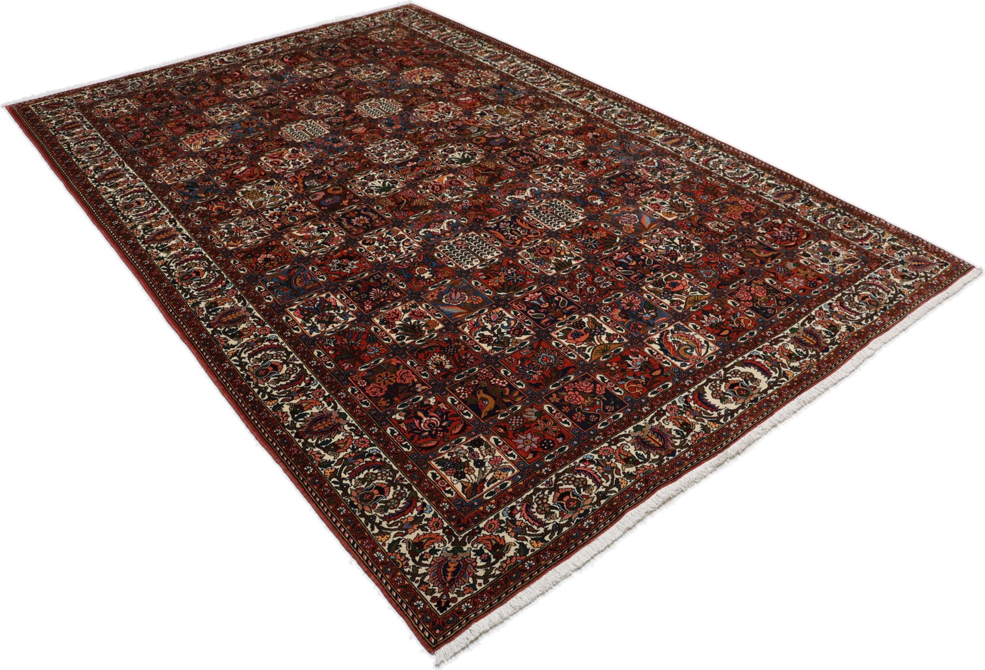 Wool Bakhtiari Persian Rug 197 × 296 cm, hand-knotted - Image 4