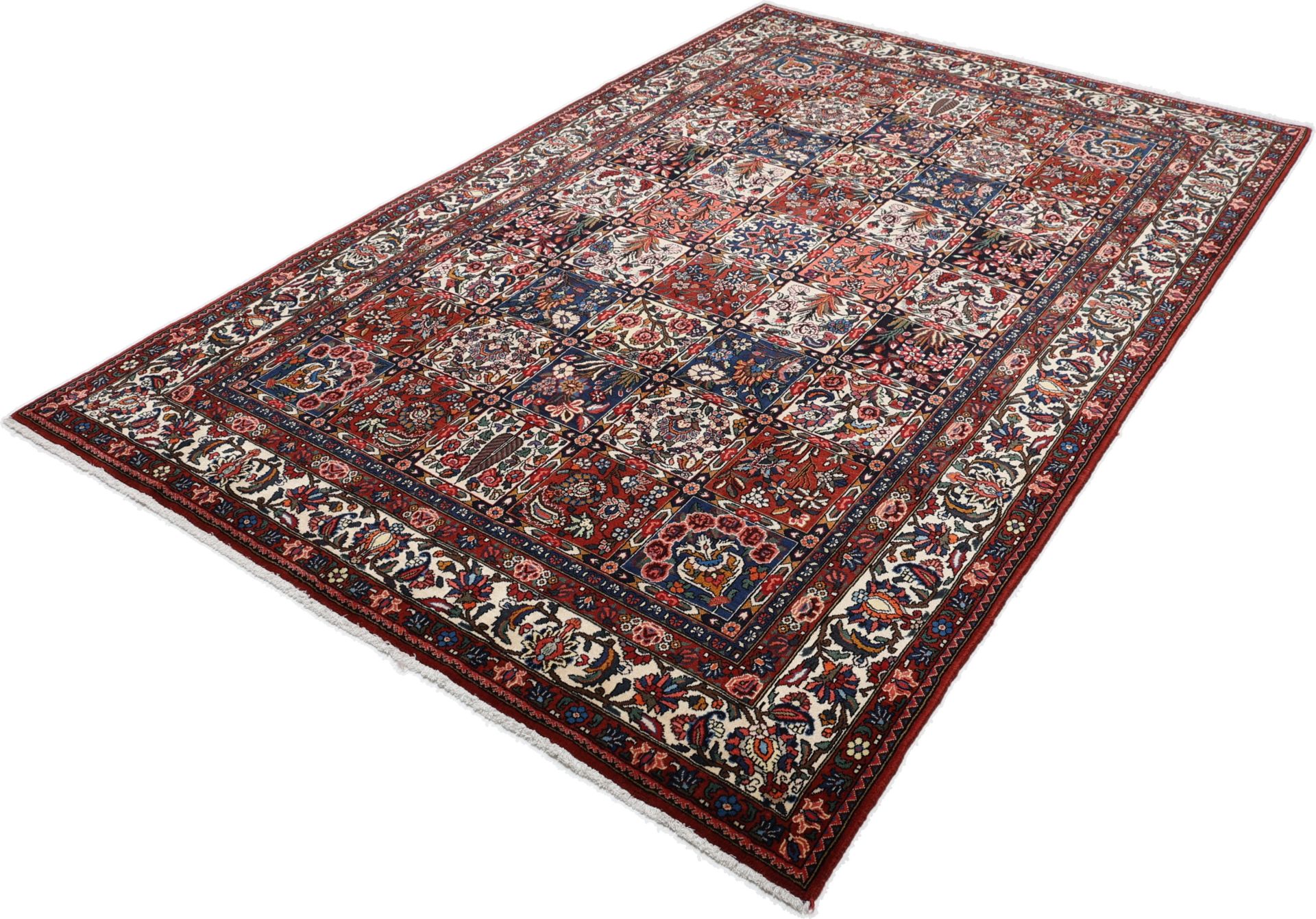 Wool Bakhtiari Persian Rug 205 × 315 cm, hand-knotted - Image 3