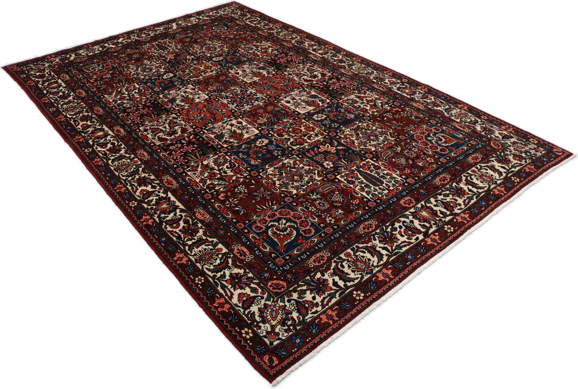 Wool Bakhtiari Persian Rug 205 × 315 cm, hand-knotted - Image 4