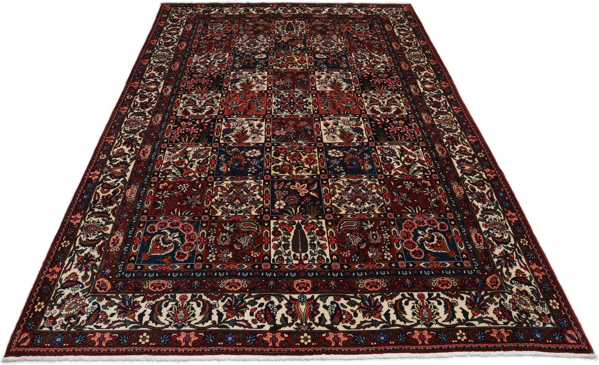 Wool Bakhtiari Persian Rug 205 × 315 cm, hand-knotted - Image 8