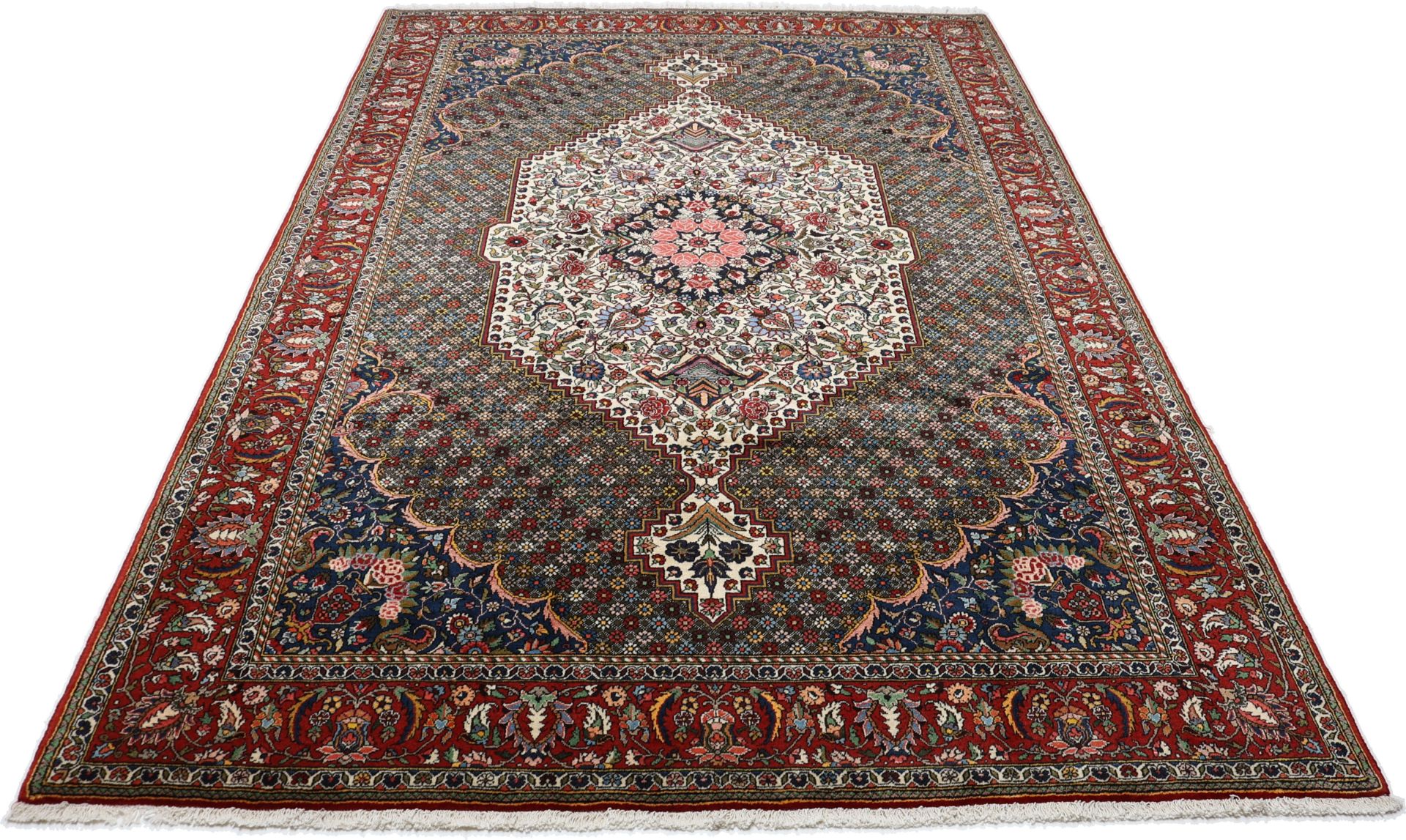 Alternative view of Hand-Knotted Bakhtiari Persian Rug, 200 × 300 cm, Wool