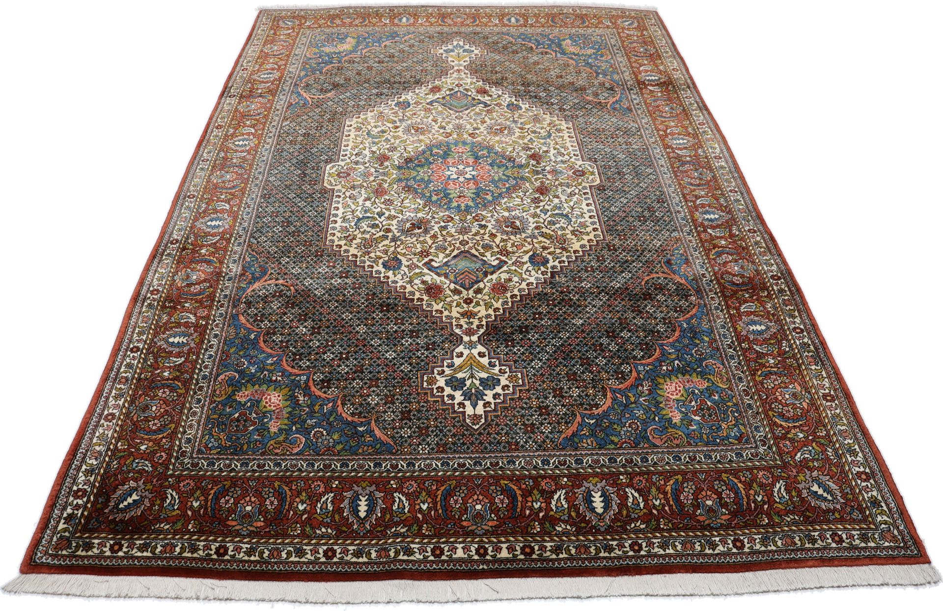 Alternative view of Hand-Knotted Bakhtiari Persian Rug, 203 × 308 cm, Wool