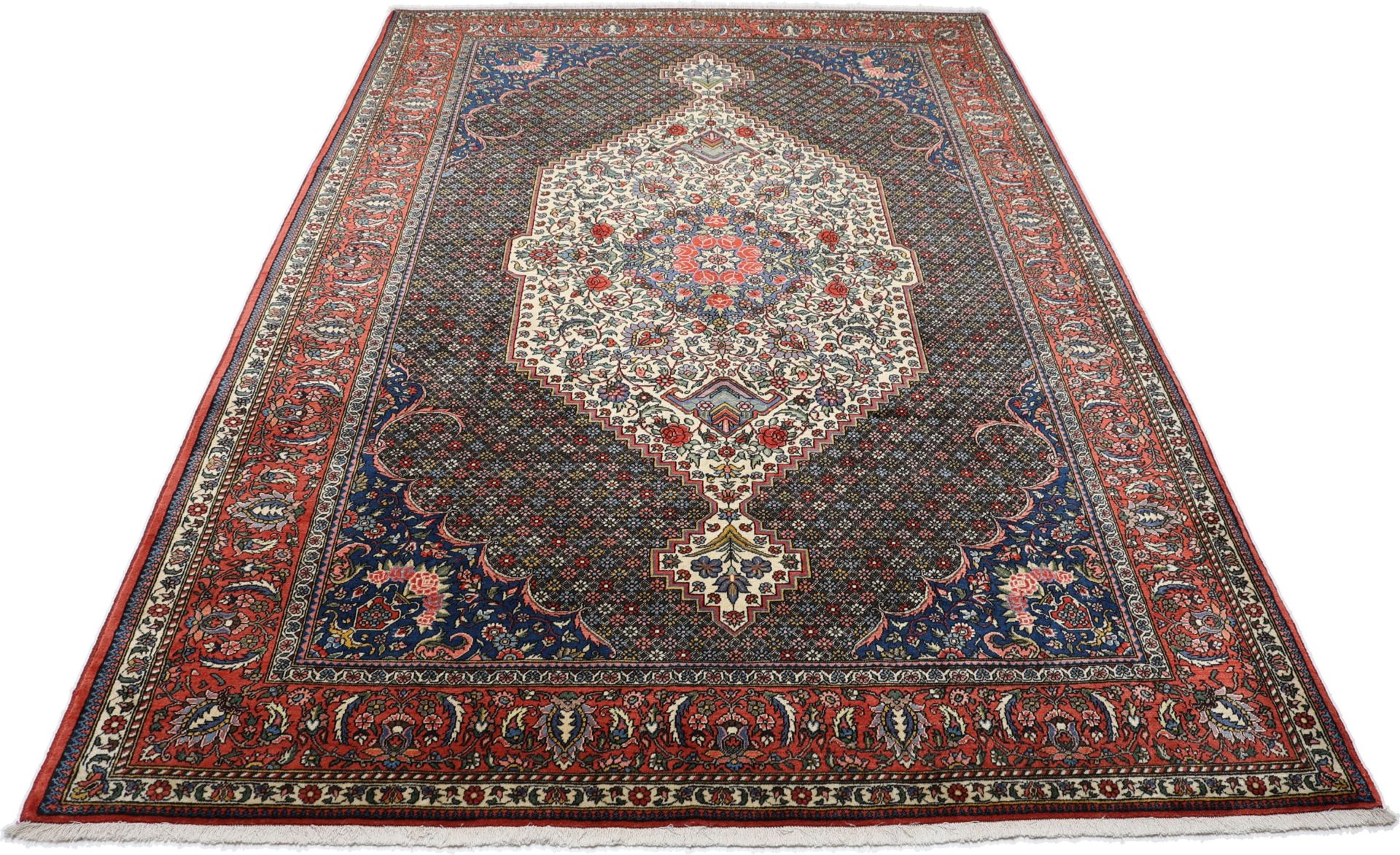 Alternative view of Bakhtiari Persian Rug 208 × 300 cm in Wool, hand-knotted