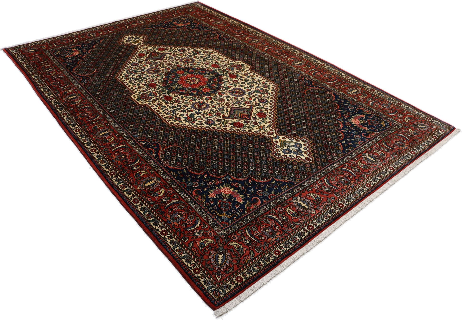 Bakhtiari Persian Rug 208 × 300 cm in Wool, hand-knotted - Image 4