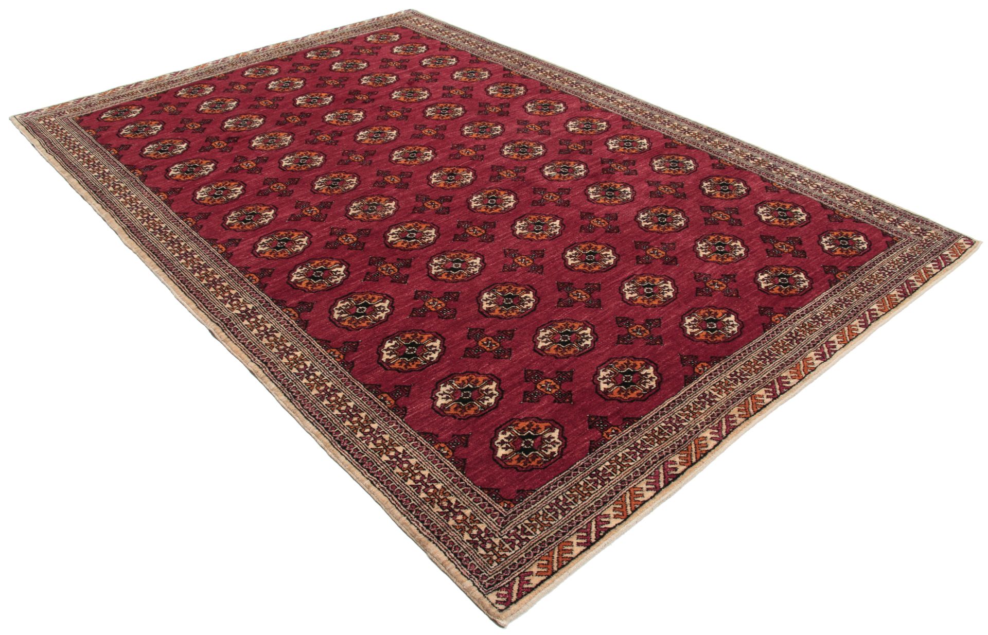 Alternative view of Wool Persian Rug 212 × 313 cm, hand-knotted