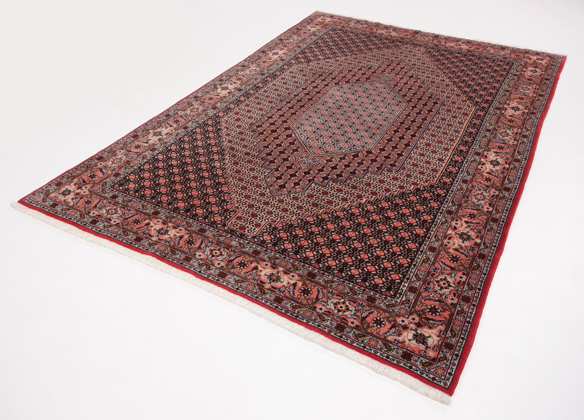 Alternative view of Wool Persian Rug 202 × 300 cm, hand-knotted
