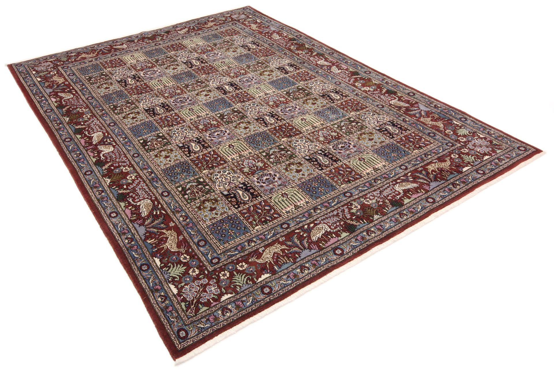 Alternative view of Wool Moud Persian Rug 204 × 297 cm, hand-knotted