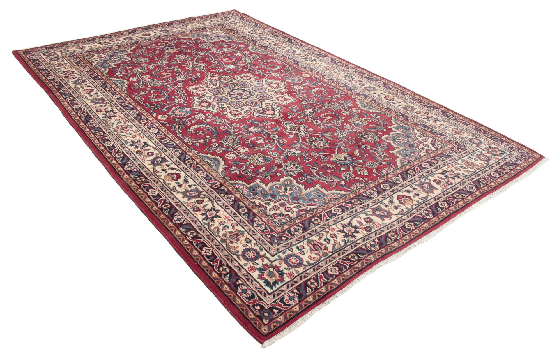 Alternative view of Hamadan Persian Rug 210 × 317 cm, hand-knotted
