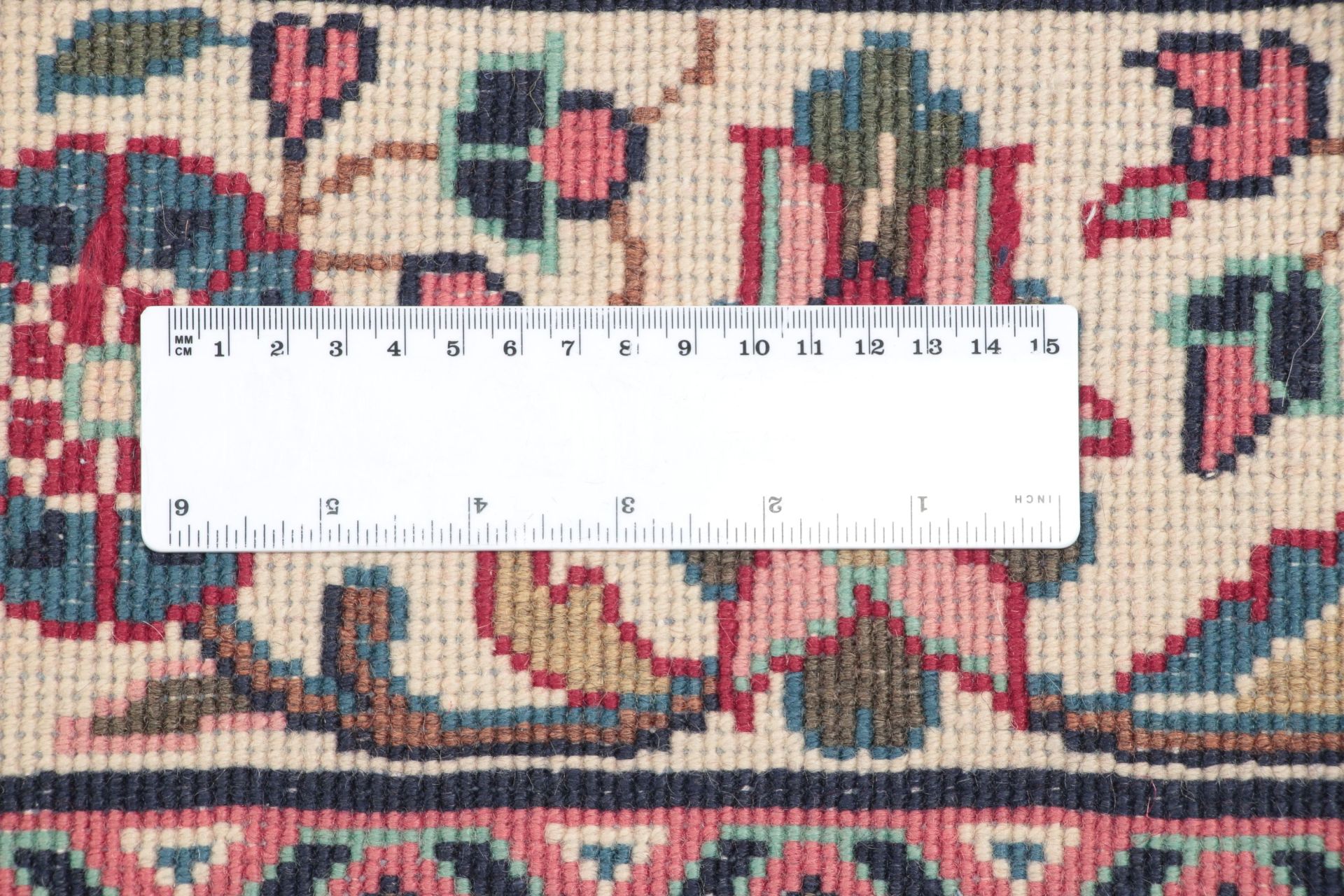 Hamadan Persian Rug 210 × 317 cm, hand-knotted - Image 11
