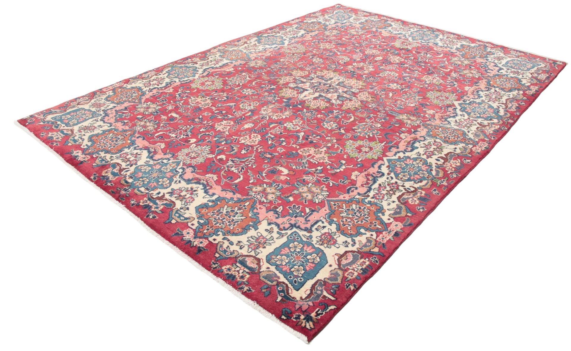 Hamadan Persian Rug 213 × 312 cm, hand-knotted - Image 3