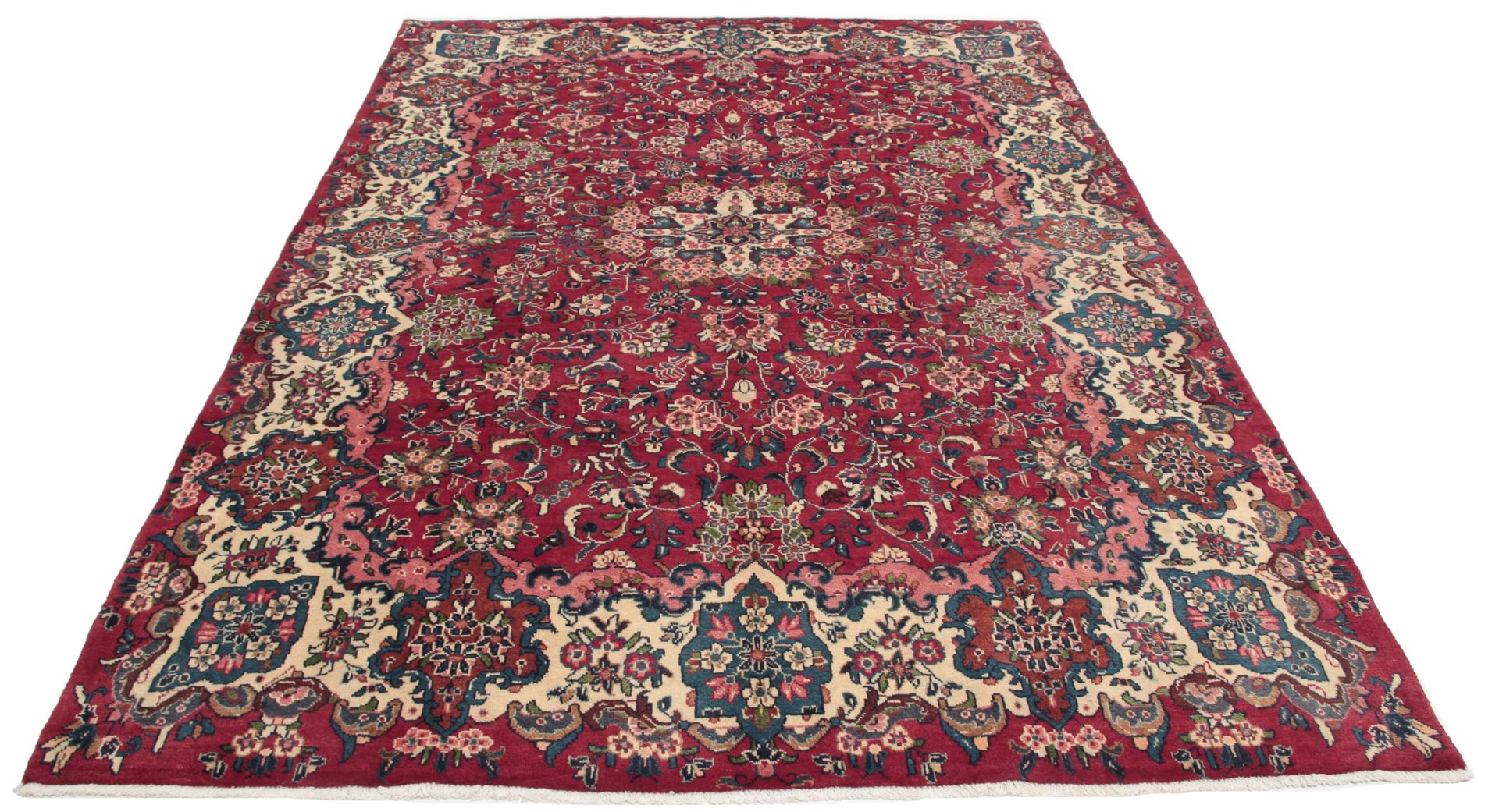 Hamadan Persian Rug 213 × 312 cm, hand-knotted - Image 4