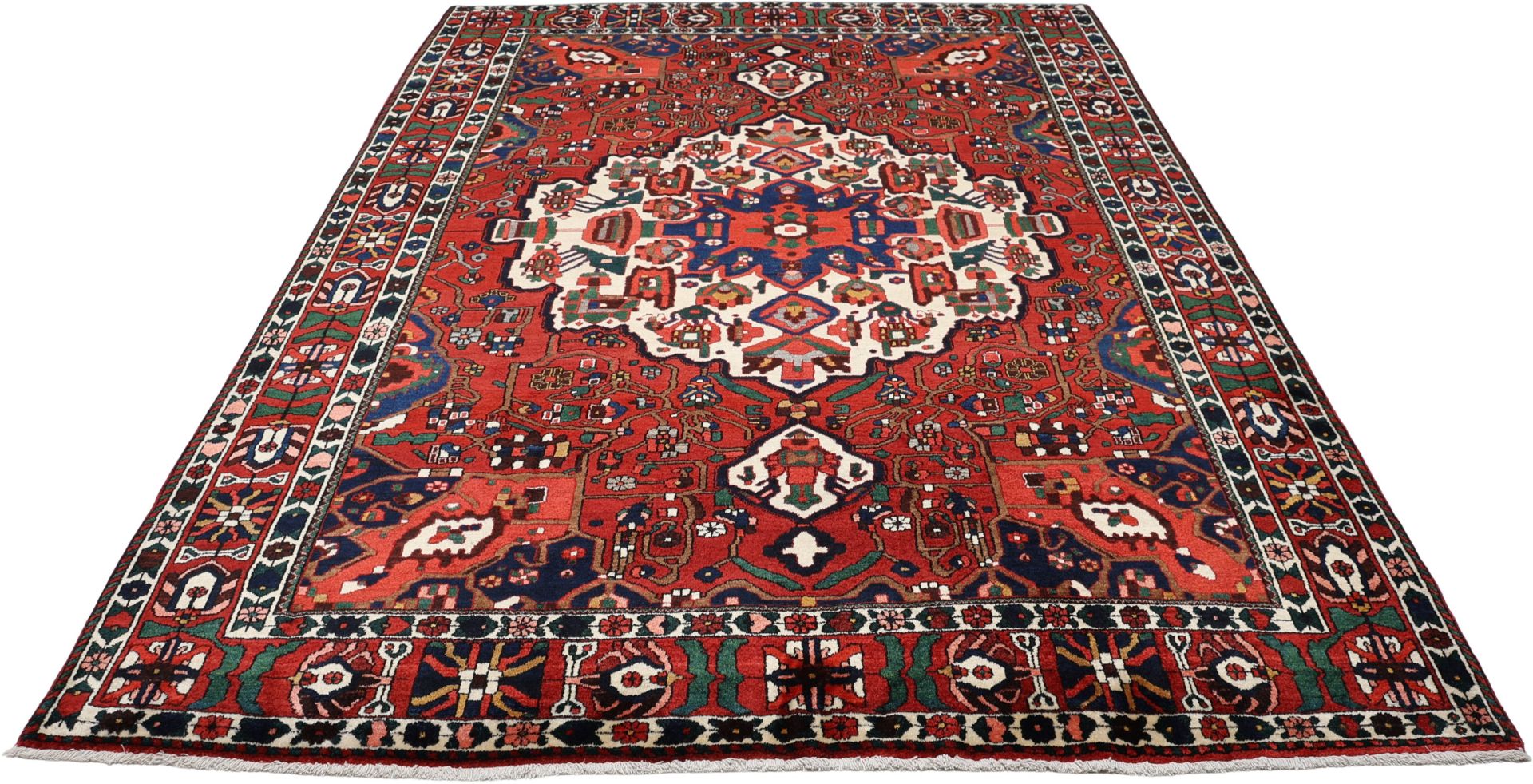 Alternative view of Wool Bakhtiari Persian Rug 224 × 310 cm, hand-knotted