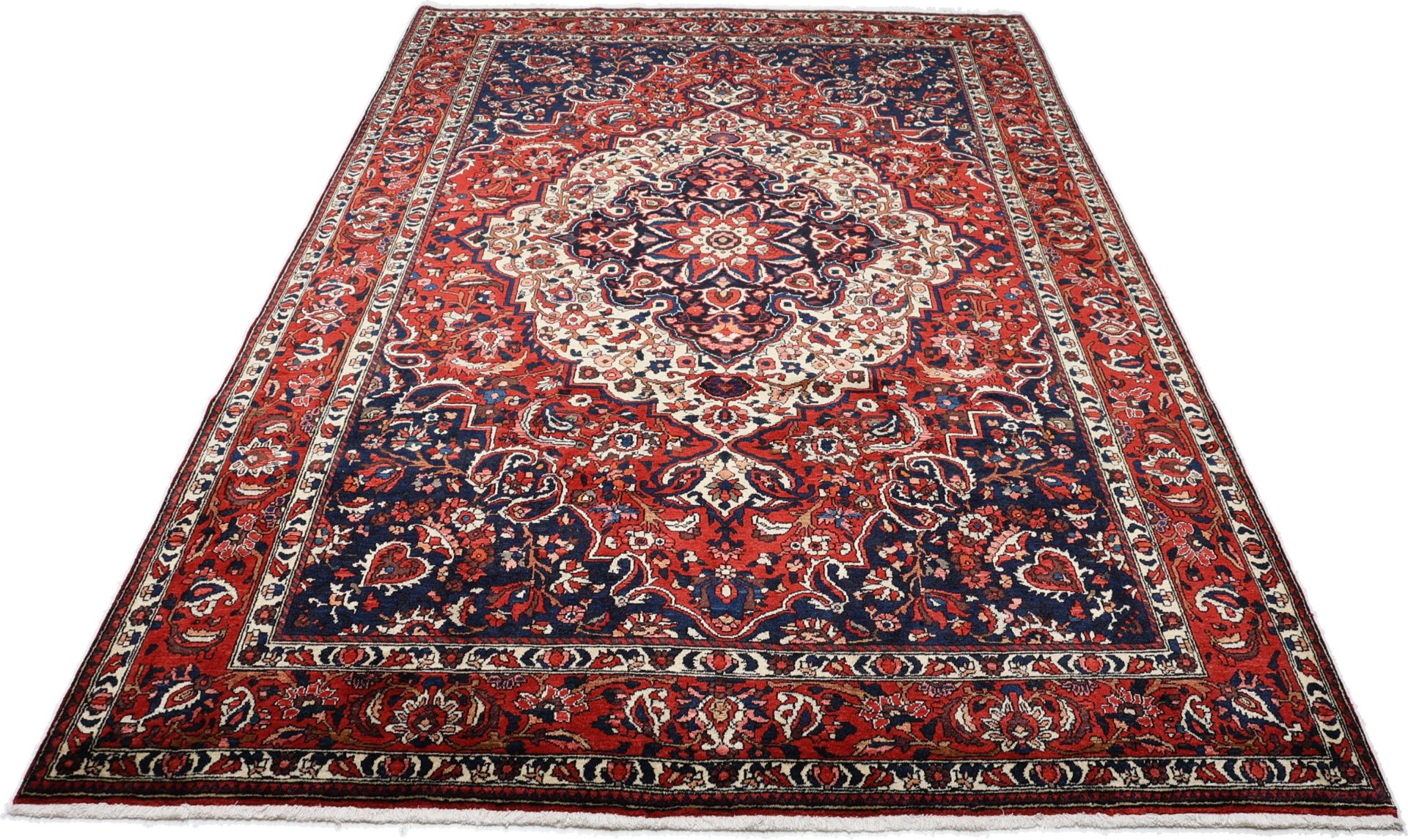 Alternative view of Wool Bakhtiari Persian Rug 212 × 318 cm, hand-knotted
