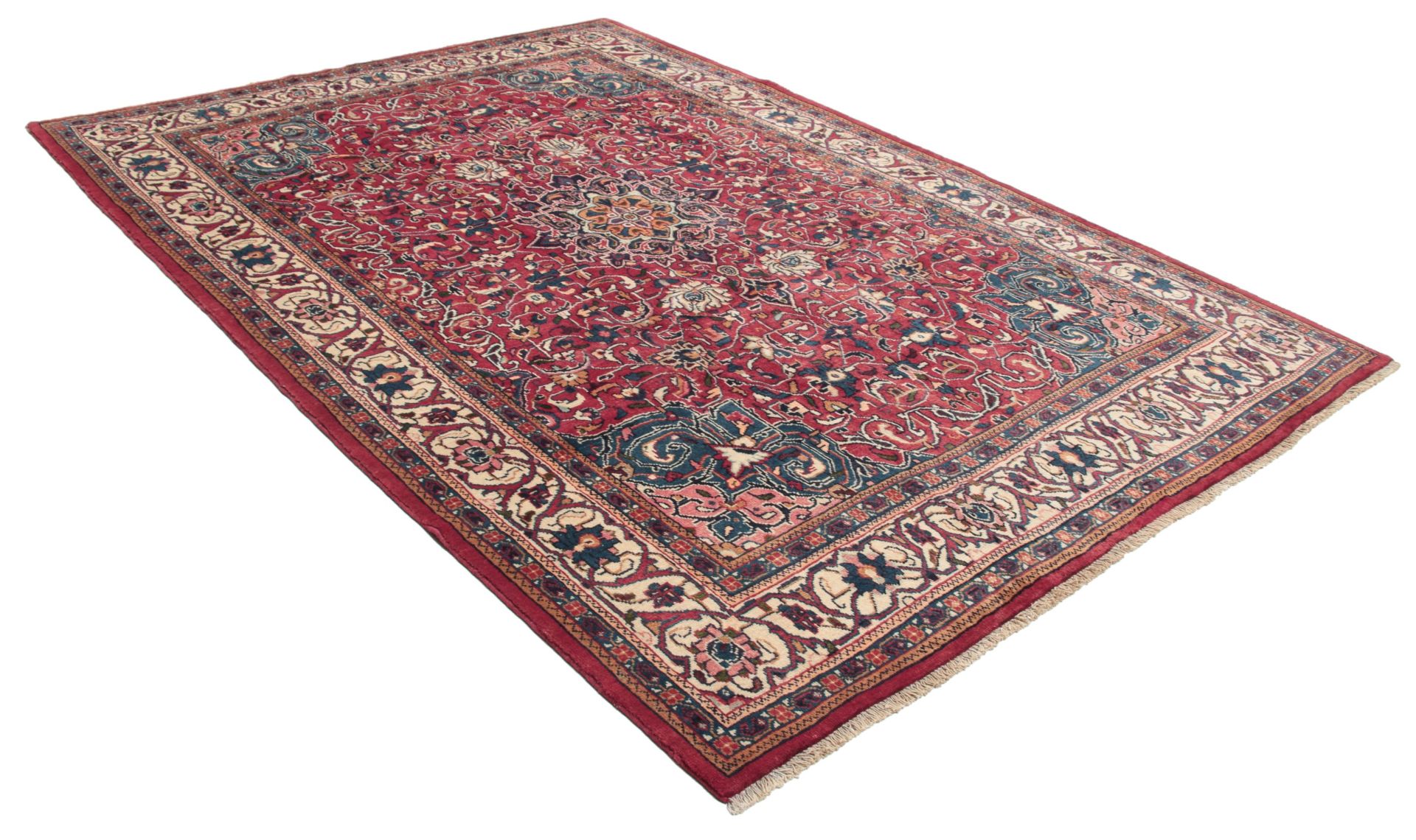 Alternative view of Hand-Knotted Hamadan Persian Rug, 213 × 313 cm