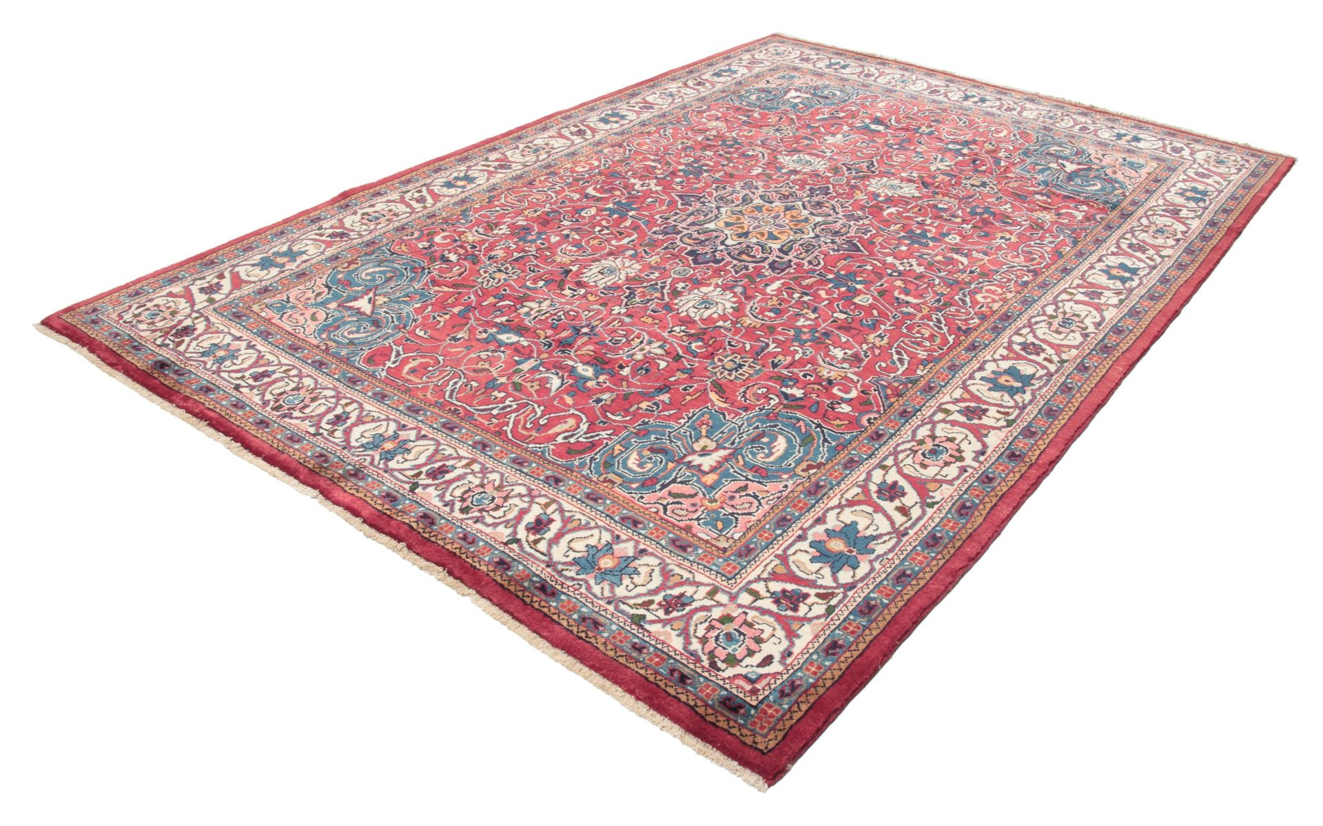 Hand-Knotted Hamadan Persian Rug, 213 × 313 cm - Image 3