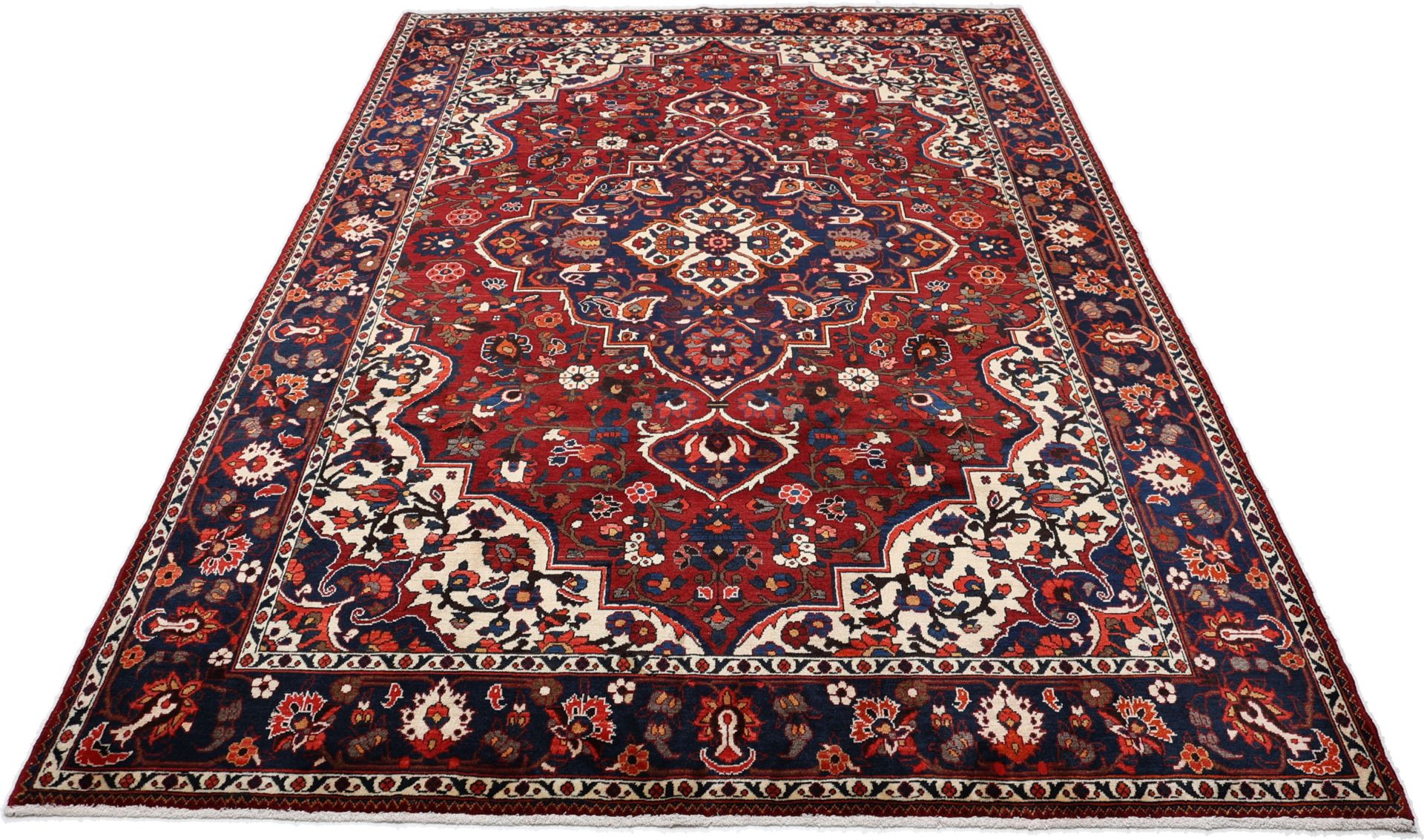 Alternative view of Bakhtiari Persian Rug 210 × 310 cm in Wool, hand-knotted
