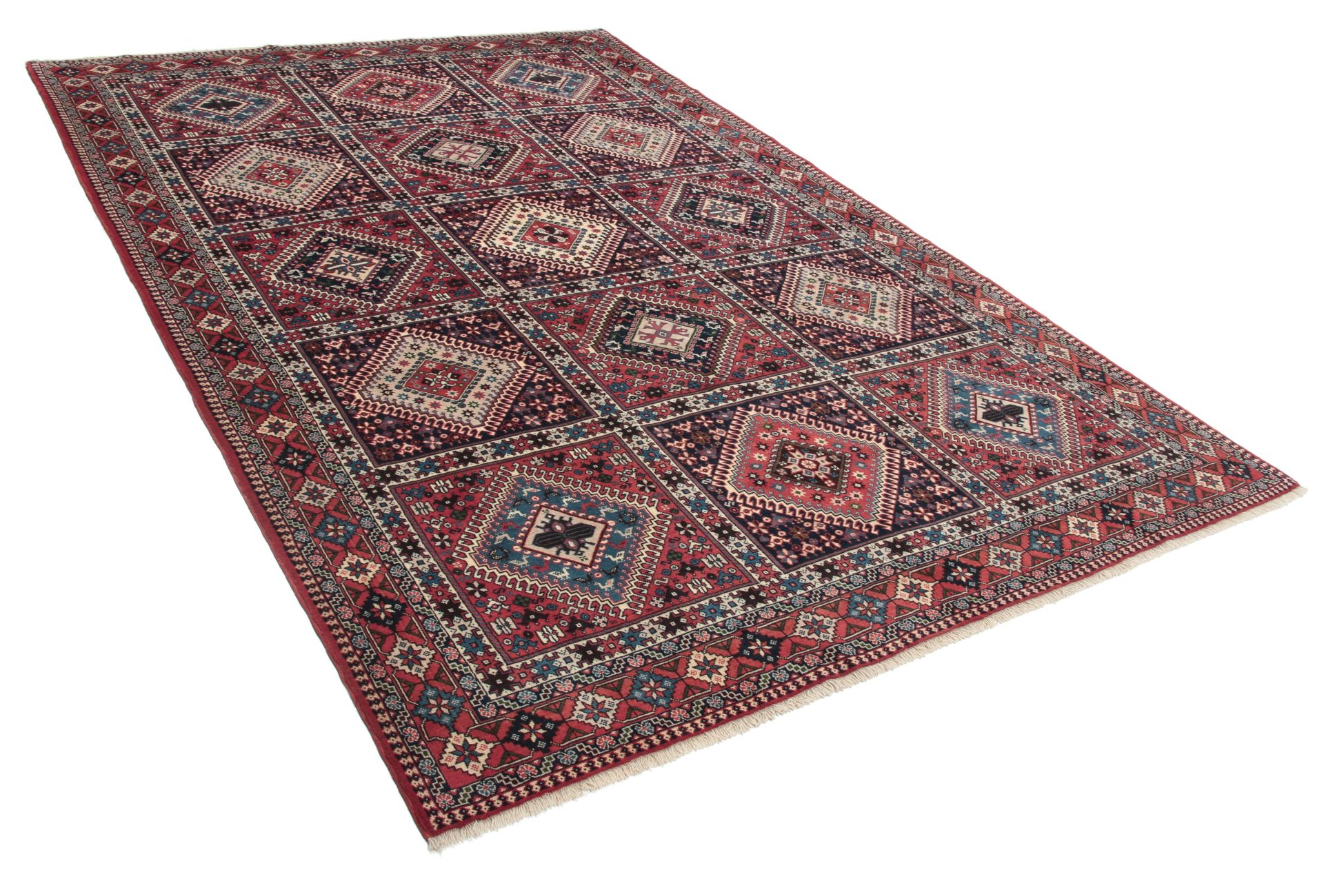 Alternative view of Persian Rug 203 × 300 cm in Wool, hand-knotted