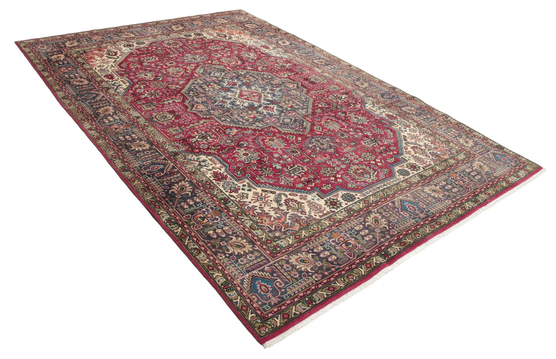 Alternative view of Tabriz Persian Rug 200 × 290 cm, hand-knotted