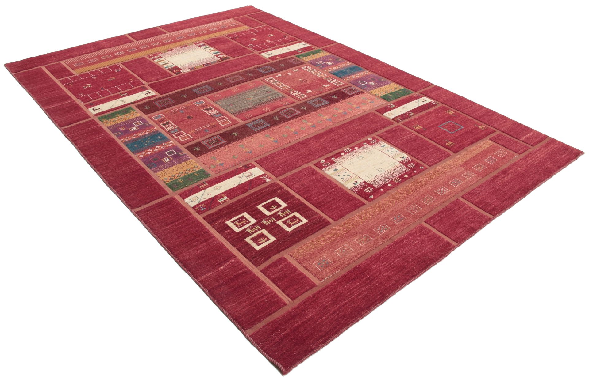 Alternative view of Persian Rug 214 × 306 cm in Wool, hand-knotted