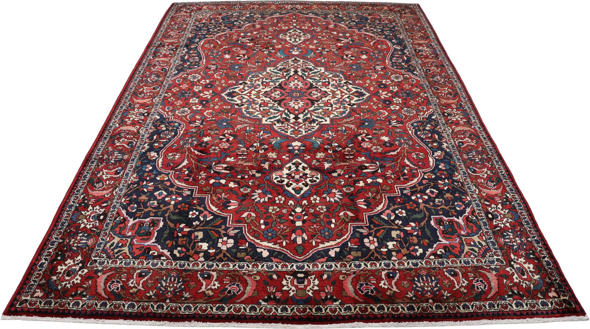 Alternative view of Bakhtiari Persian Rug 210 × 315 cm in Wool, hand-knotted