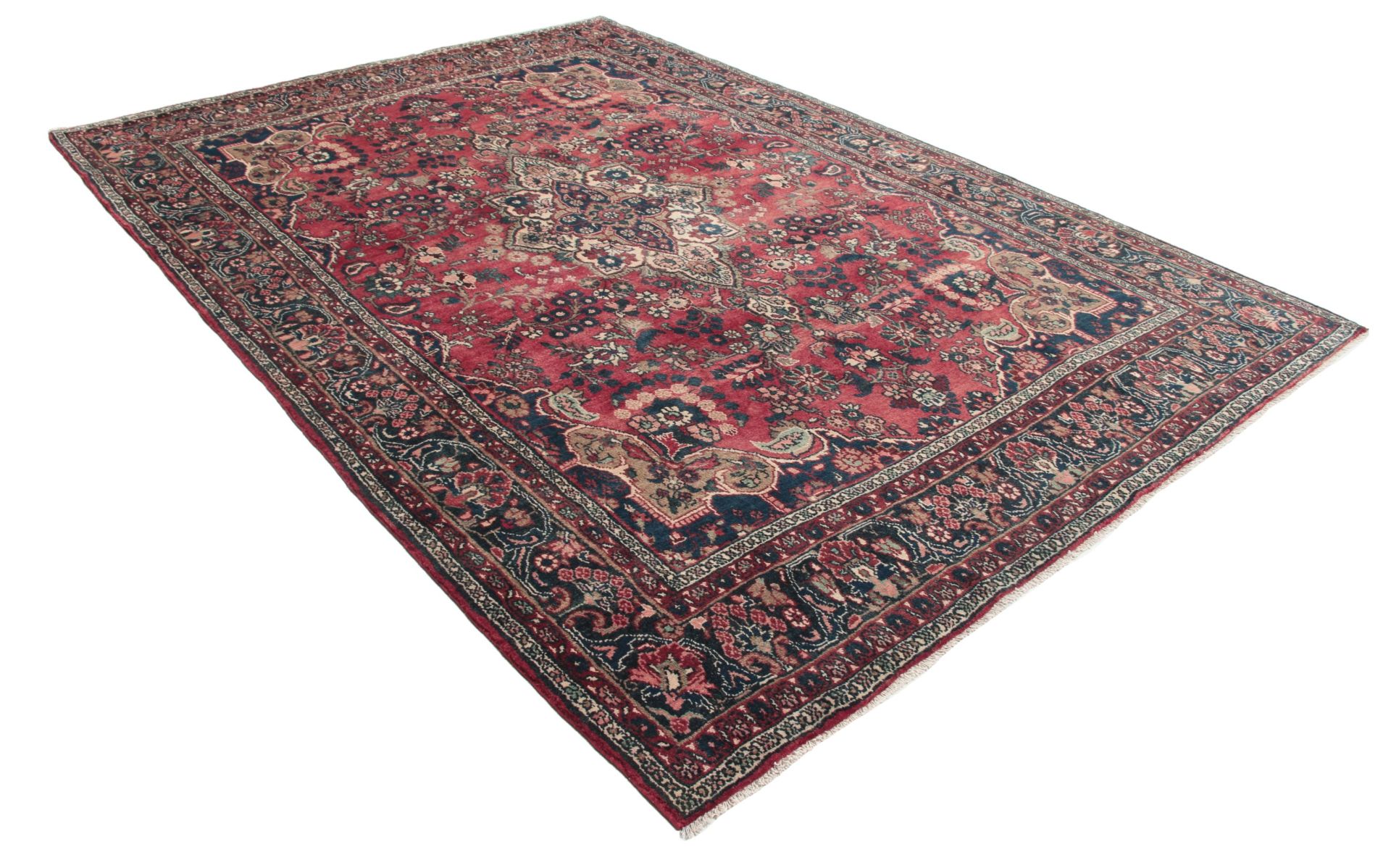 Alternative view of Hand-Knotted Hamadan Persian Rug, 212 × 312 cm