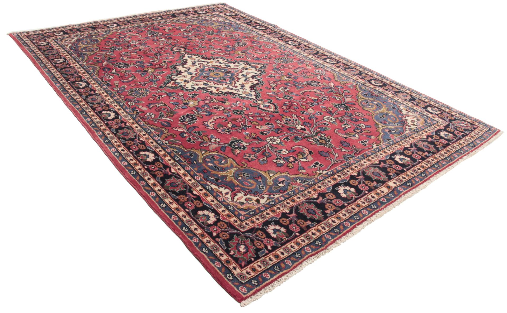 Alternative view of Hand-Knotted Hamadan Persian Rug, 206 × 287 cm