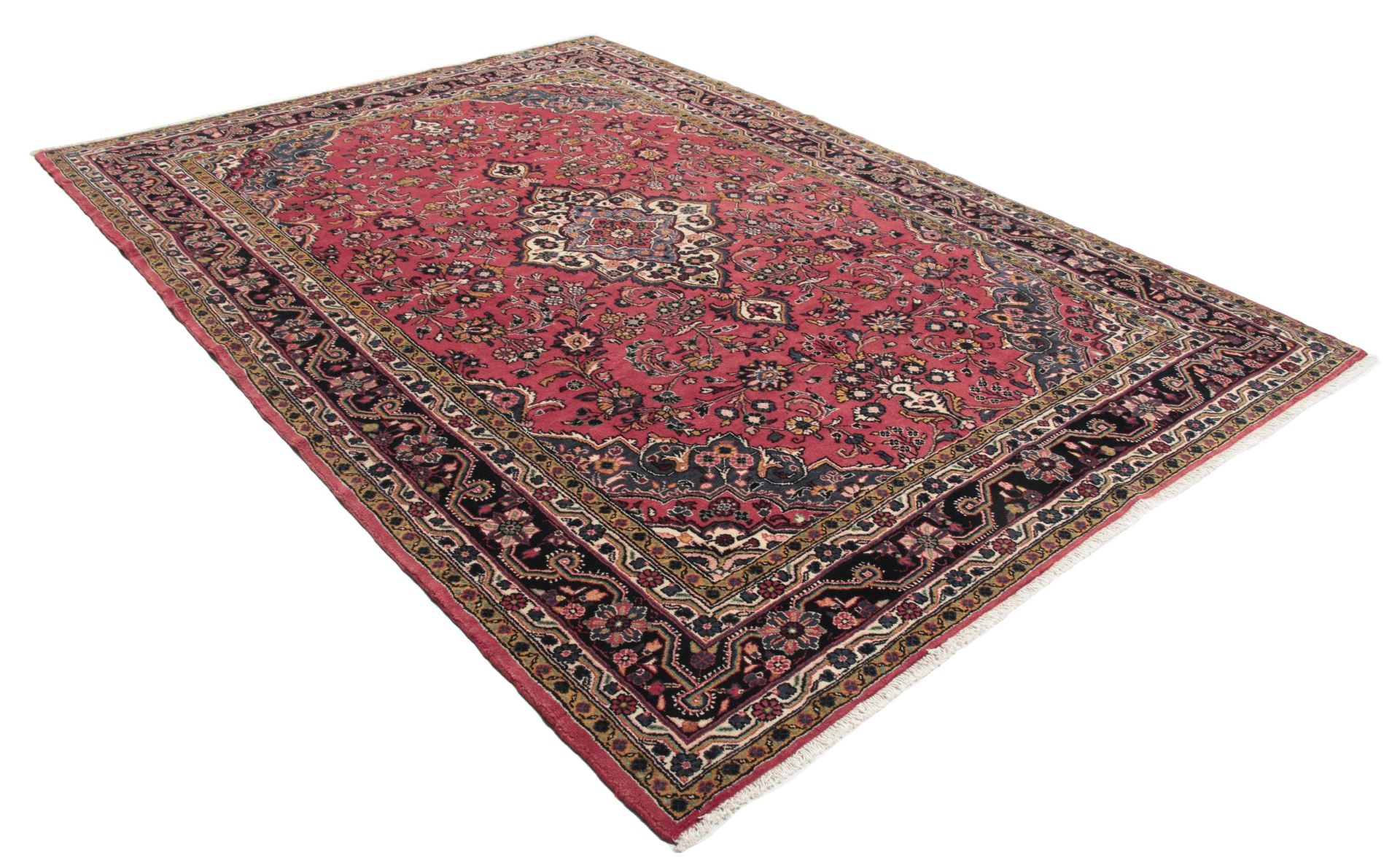 Alternative view of Hand-Knotted Hamadan Persian Rug, 223 × 310 cm