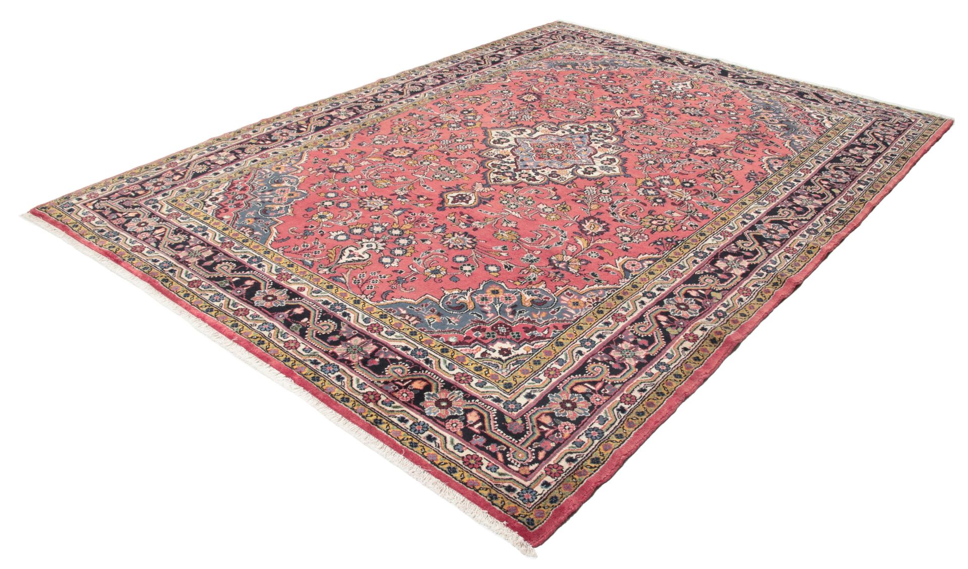Hand-Knotted Hamadan Persian Rug, 223 × 310 cm - Image 3