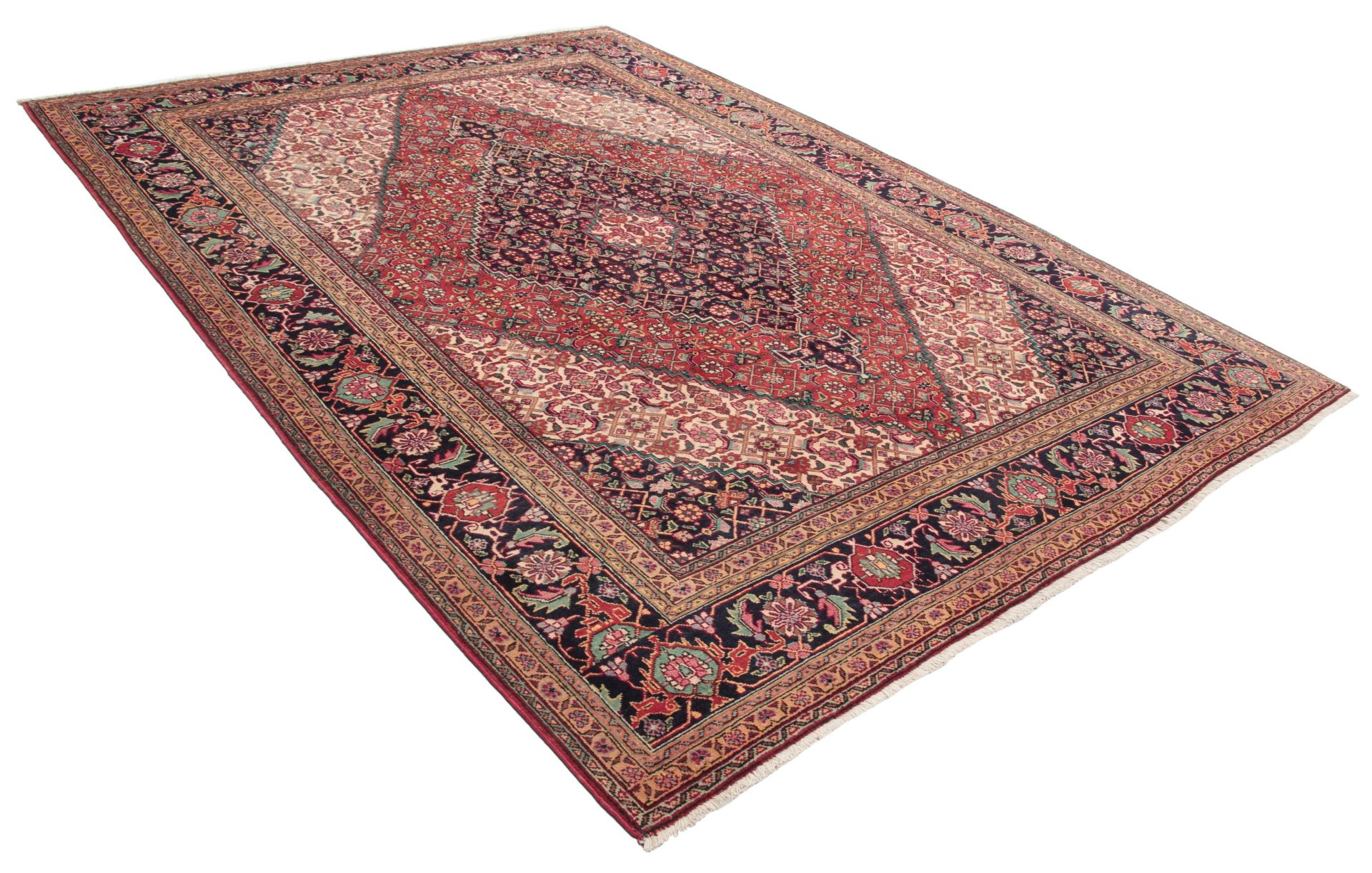 Alternative view of Hand-Knotted Tabriz Persian Rug, 215 × 300 cm