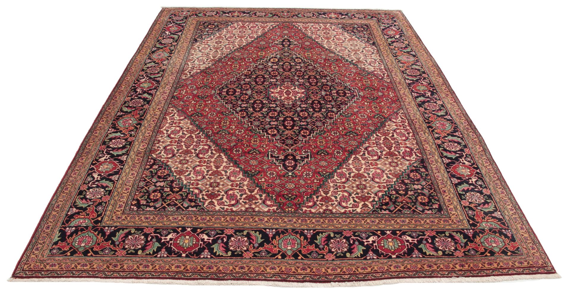 Hand-Knotted Tabriz Persian Rug, 215 × 300 cm - Image 4