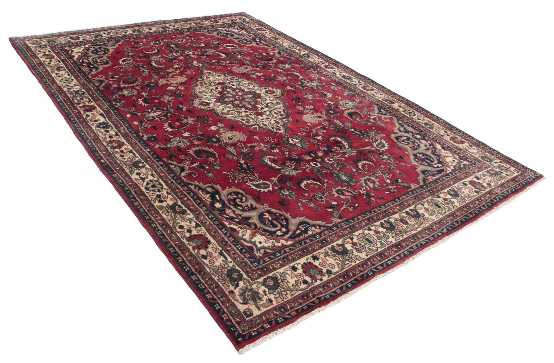 Alternative view of Hamadan Persian Rug 215 × 312 cm, hand-knotted