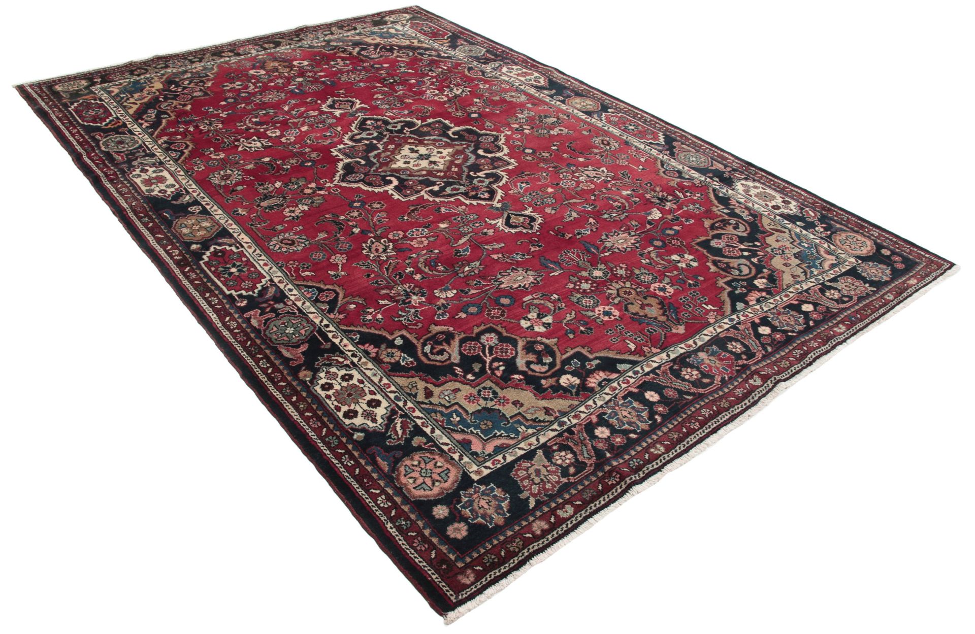 Alternative view of Hamadan Persian Rug 212 × 315 cm, hand-knotted