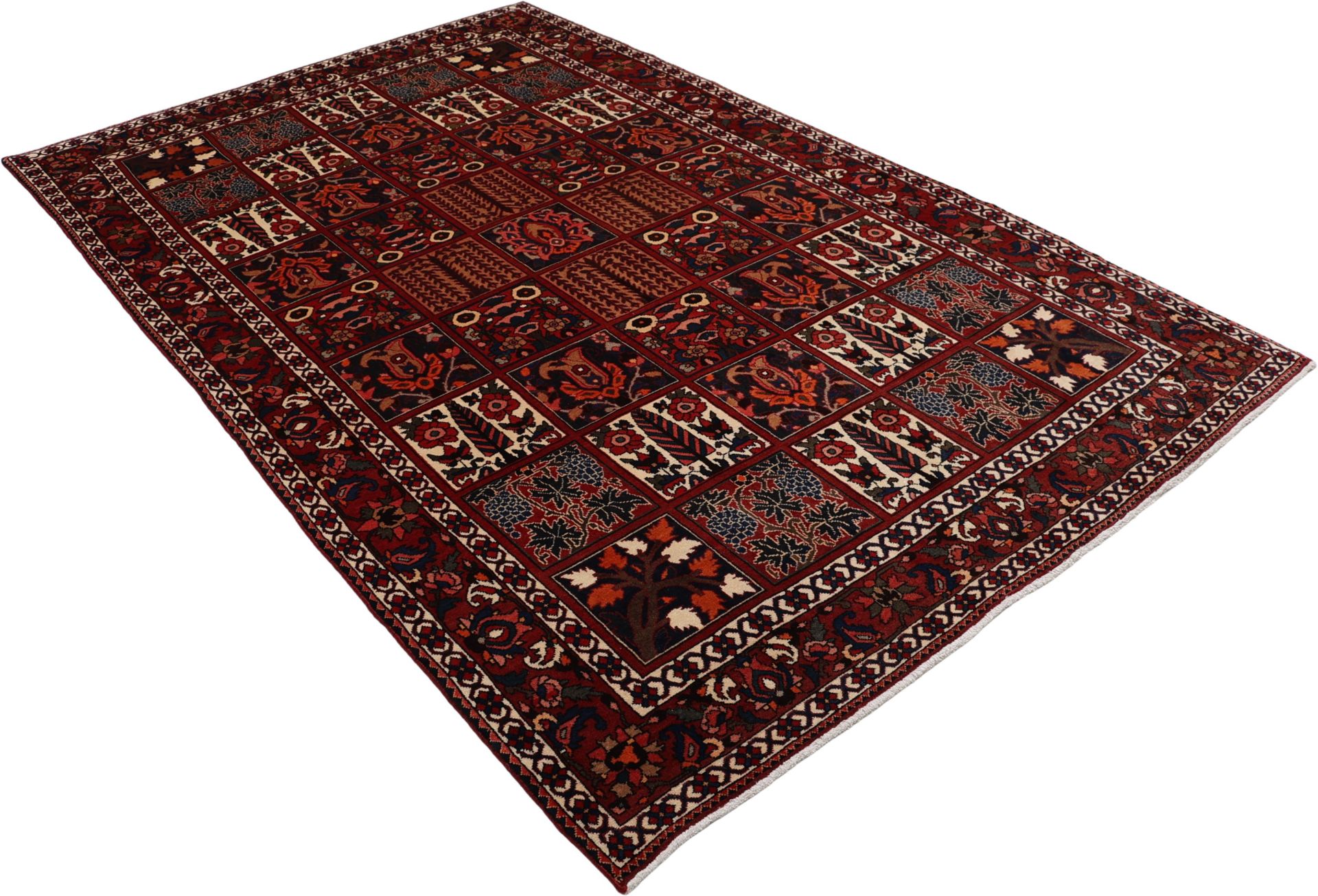 Bakhtiari Persian Rug 200 × 310 cm in Wool, hand-knotted - Image 4