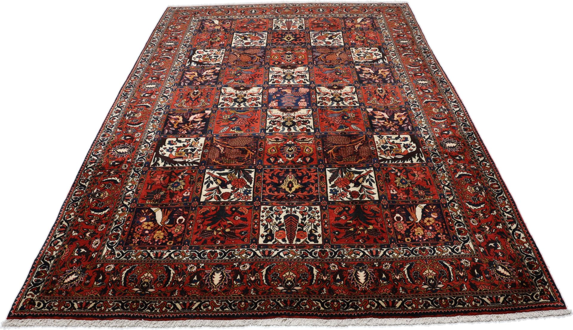 Alternative view of Wool Bakhtiari Persian Rug 217 × 315 cm, hand-knotted